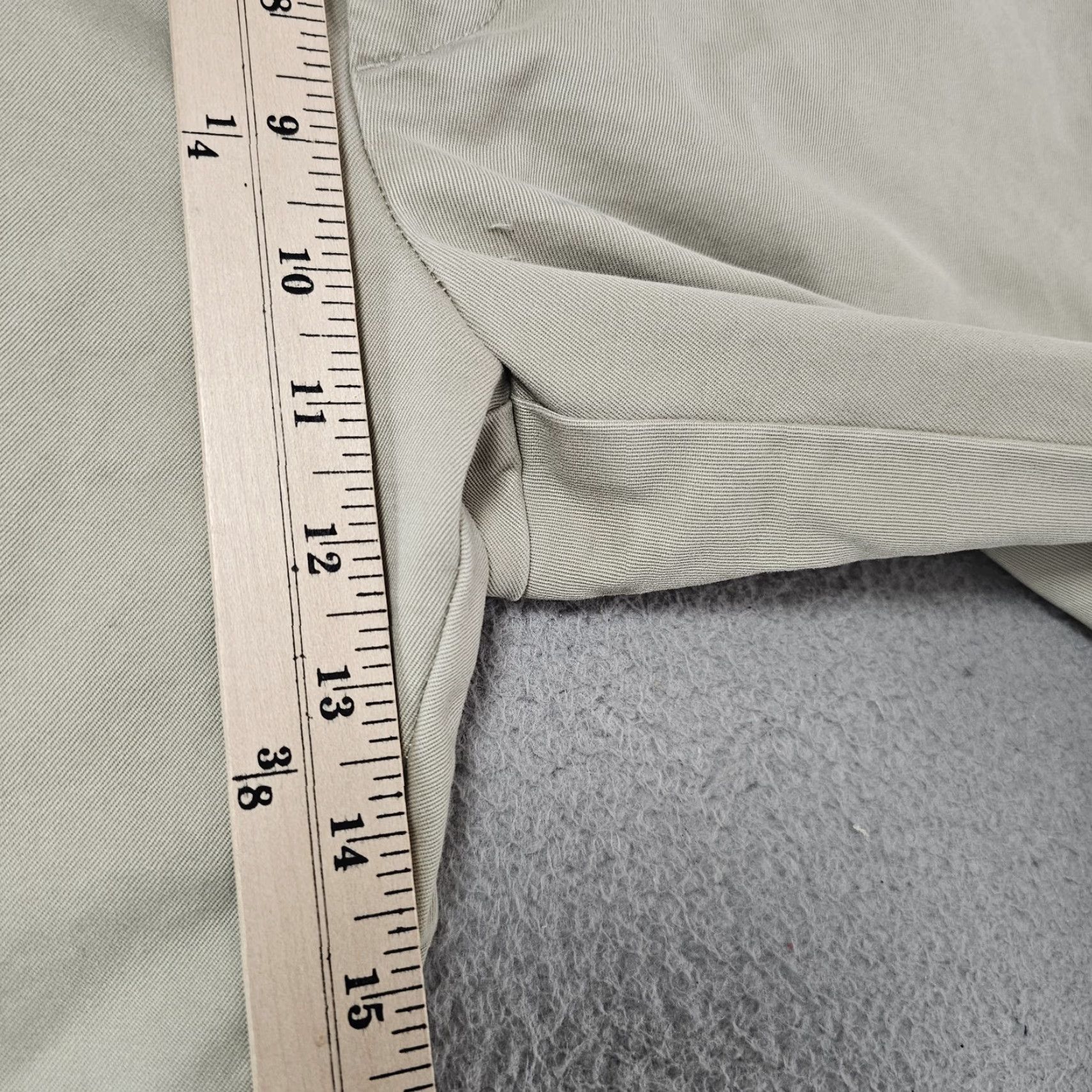 J.Crew J.CREW Pants Mens 34x28 Chino 100% Cotton Beige Casual Classic Straight Front Pocket Workwear Mens Size US 34 / EU 50 - 4 Thumbnail