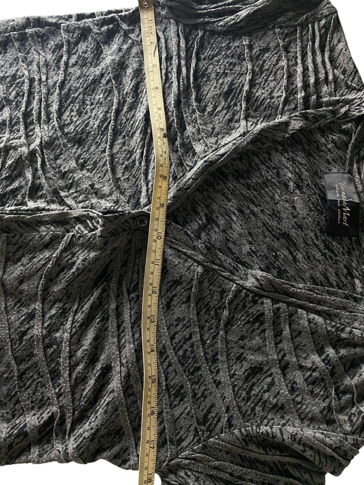 14th Addiction × Japanese Brand × KMRii 2000's Tornado Mart Knit Dystopian Punk Cardigan Size US S / EU 44-46 / 1 - 10 Thumbnail