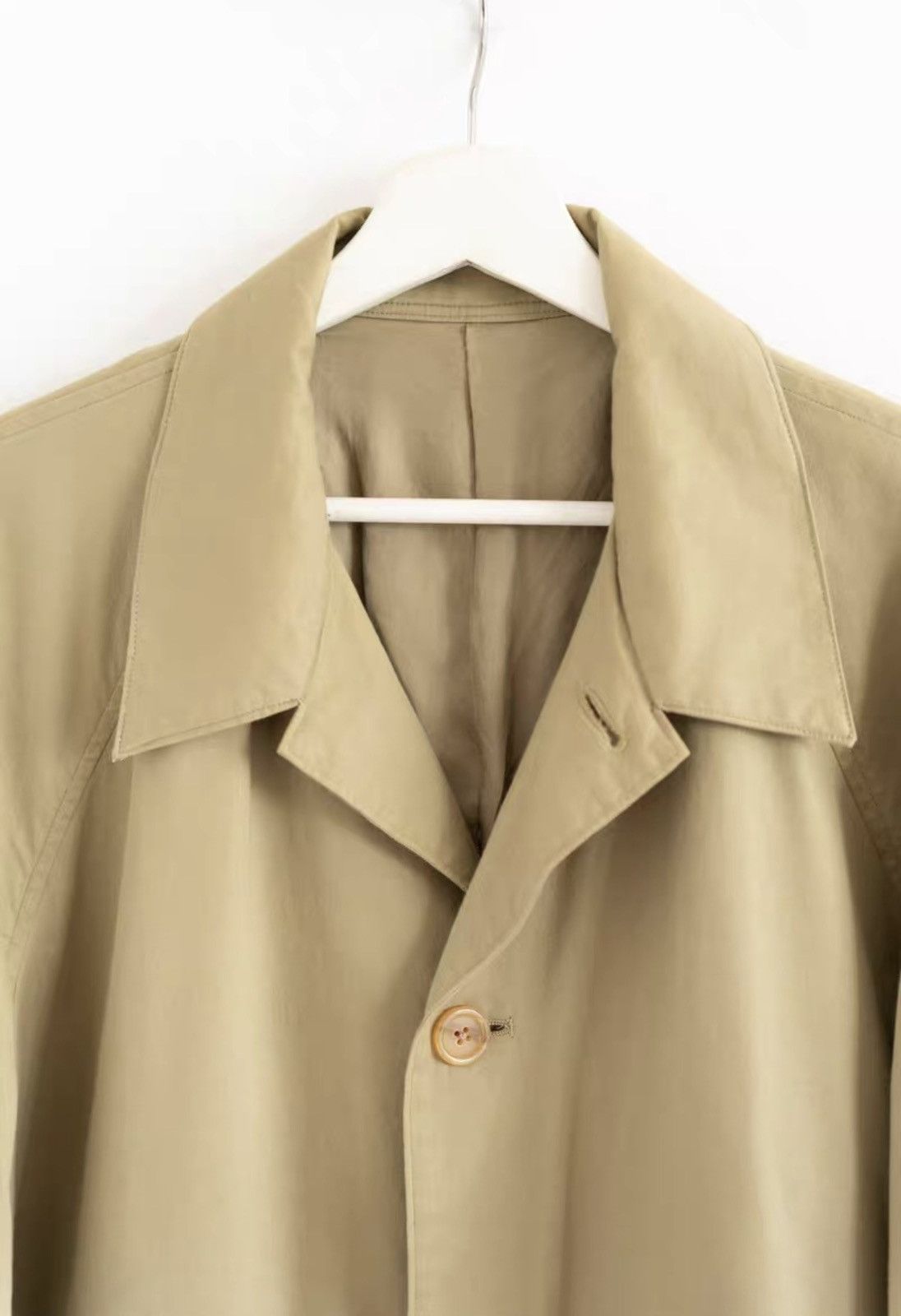 Yohji Yamamoto Yohji Yamamoto 90s Raglan Sleeve Open Collar Jacket K4 Size US L / EU 52-54 / 3 - 3 Thumbnail