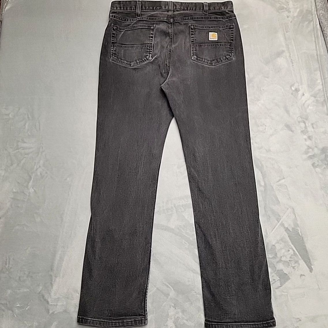 Carhartt Carhartt Pants Mens 38x34 Black Canvas Relaxed Cargo Rugged Flex Workwear BD2804 Size US 38 / EU 54 - 7 Thumbnail