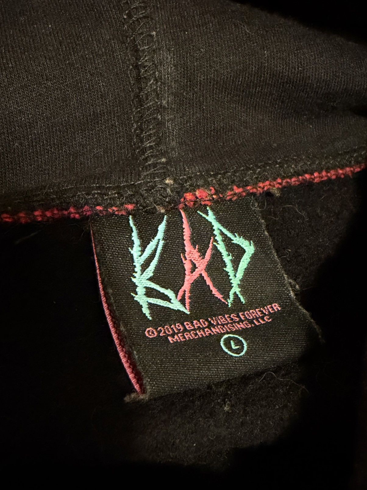 Other XXXTENTACION Bad Vibes Forever Multicolor Hoodie Size Large Size US L / EU 52-54 / 3 - 4 Thumbnail