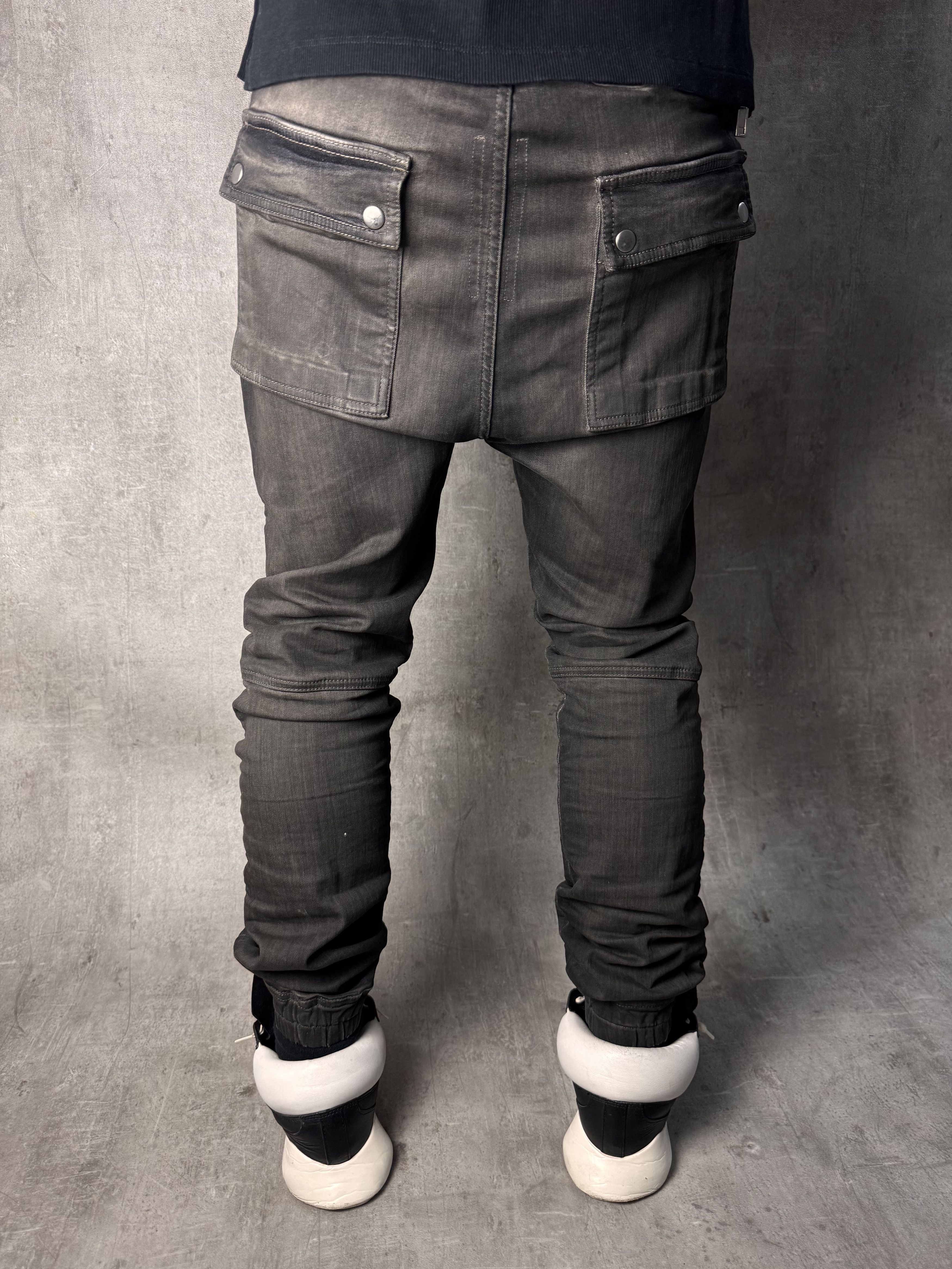 Rick Owens RICK OWENS DRKSHDW Aircut Jeans Denim Joggers in Dark Dust Size US 32 / EU 48 - 6 Thumbnail