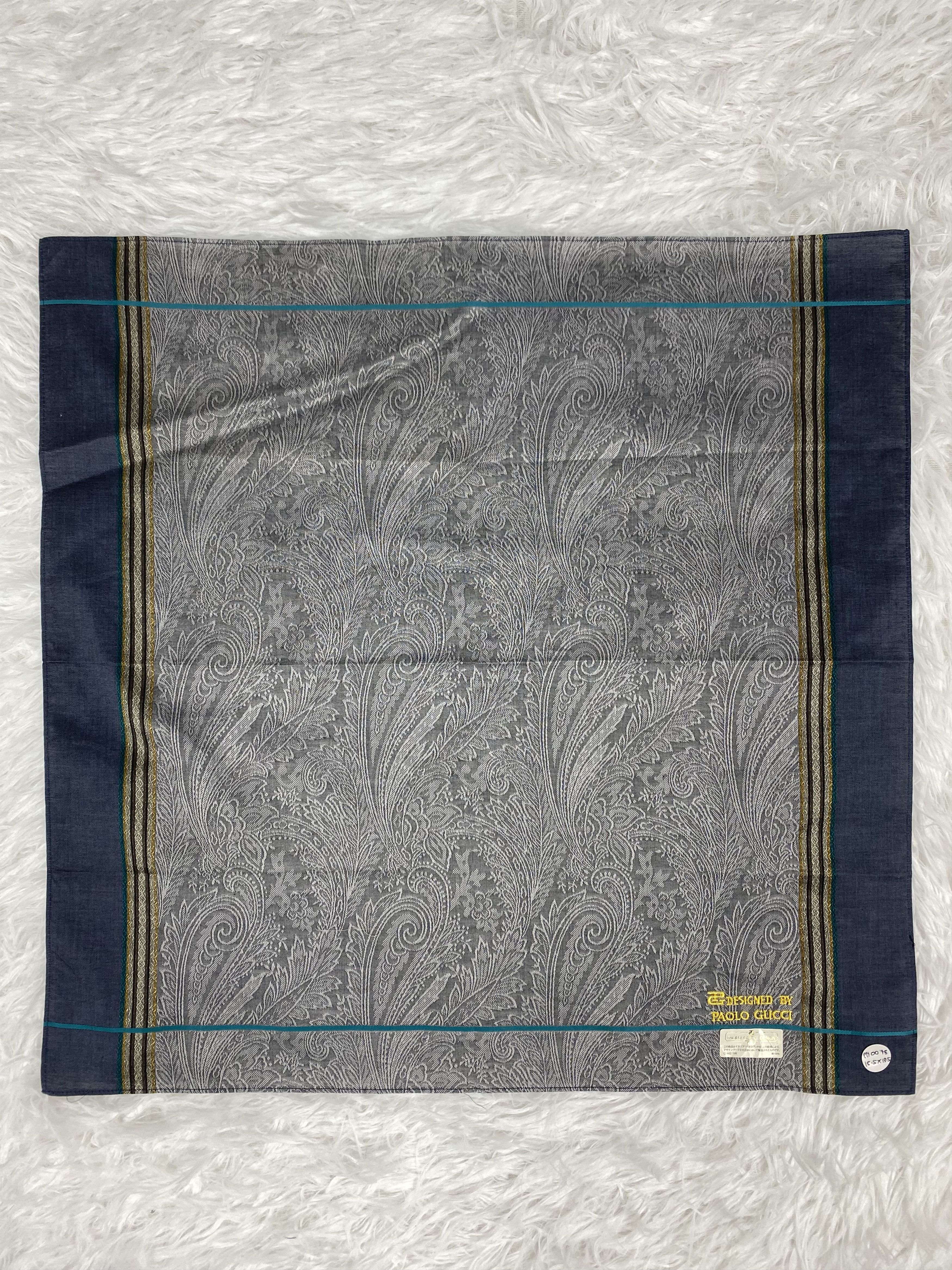 Paolo Gucci Vintage Paolo Gucci Handkerchief PH0078 Size ONE SIZE - 4 Thumbnail