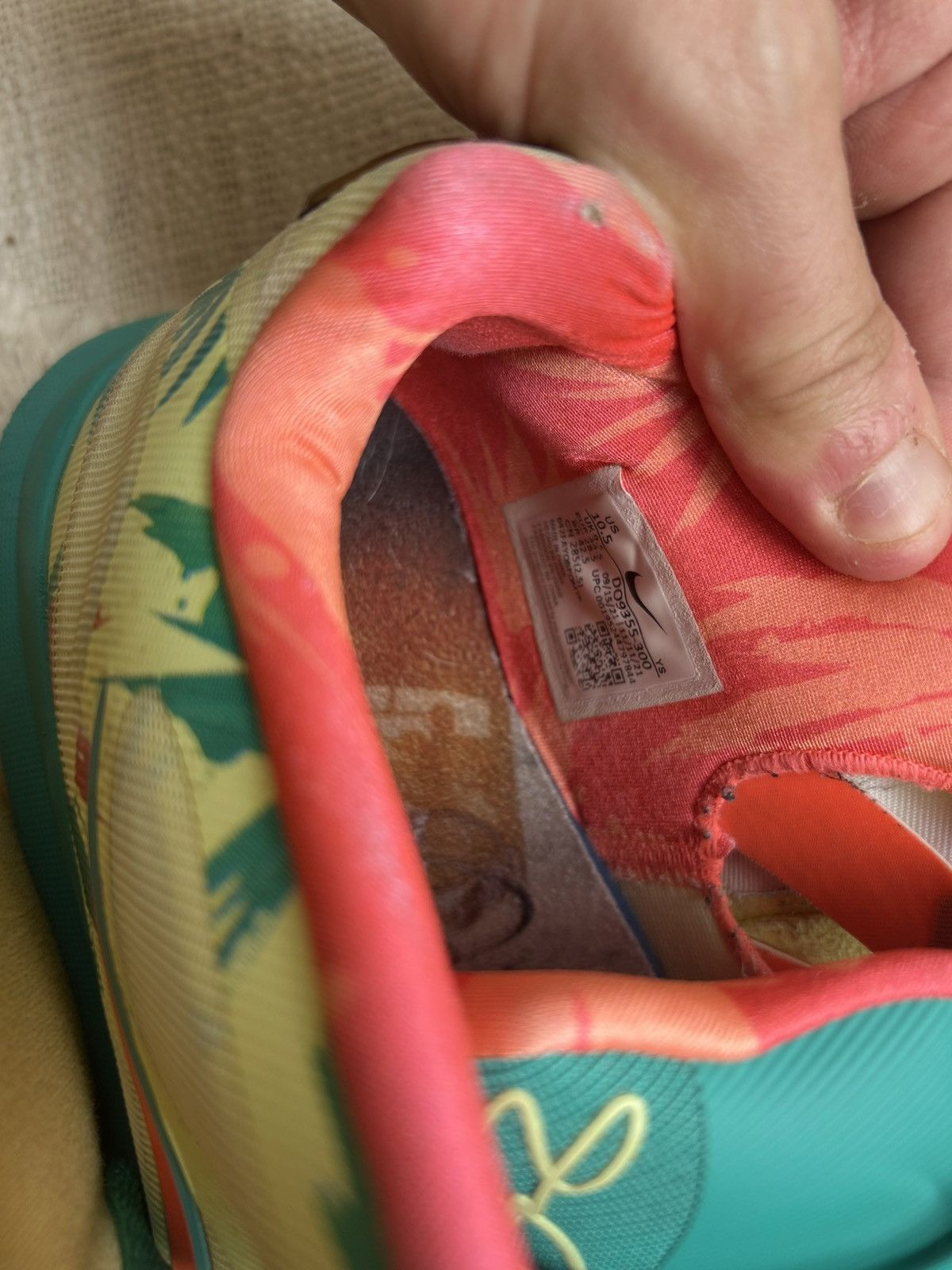 Nike Nike Lebron 9 low Lebronald Palmer Size US 10.5 / EU 43-44 - 4 Thumbnail