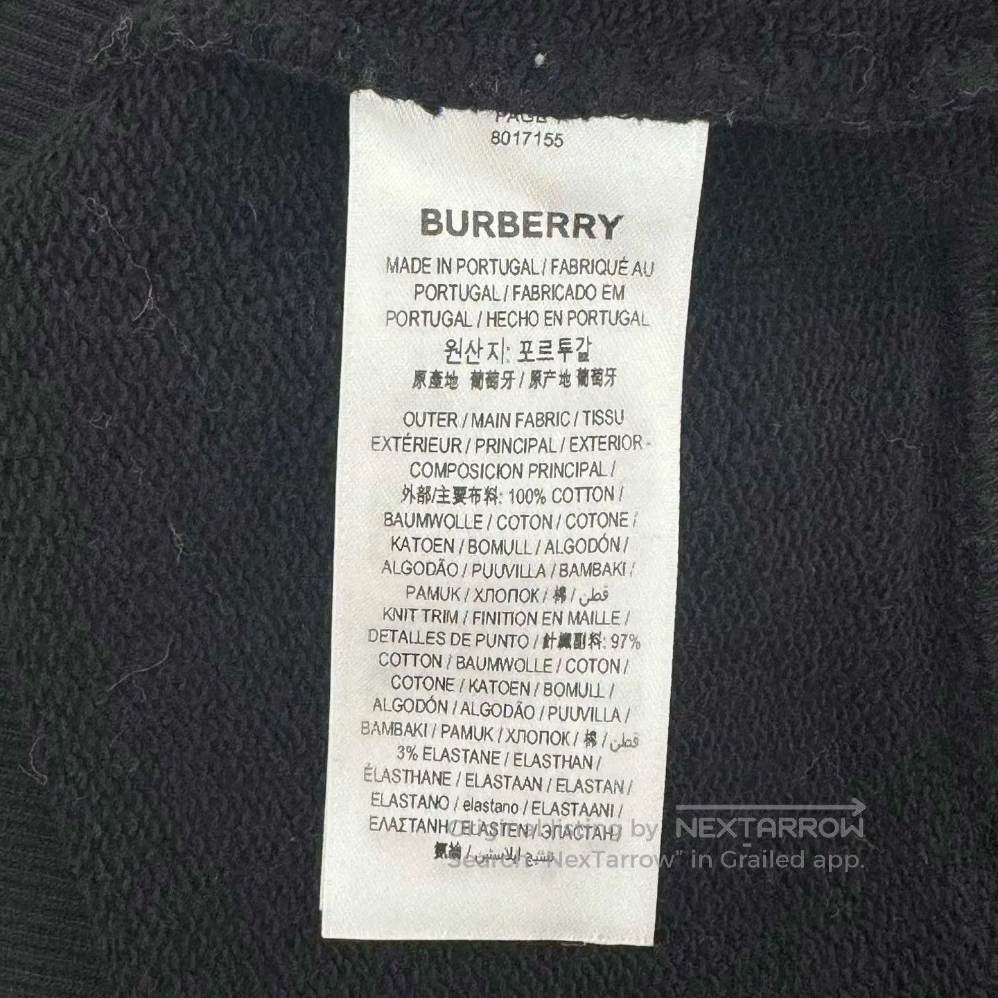 Burberry burberry front and back logo sweatshirt size s. Size US S / EU 44-46 / 1 - 5 Thumbnail