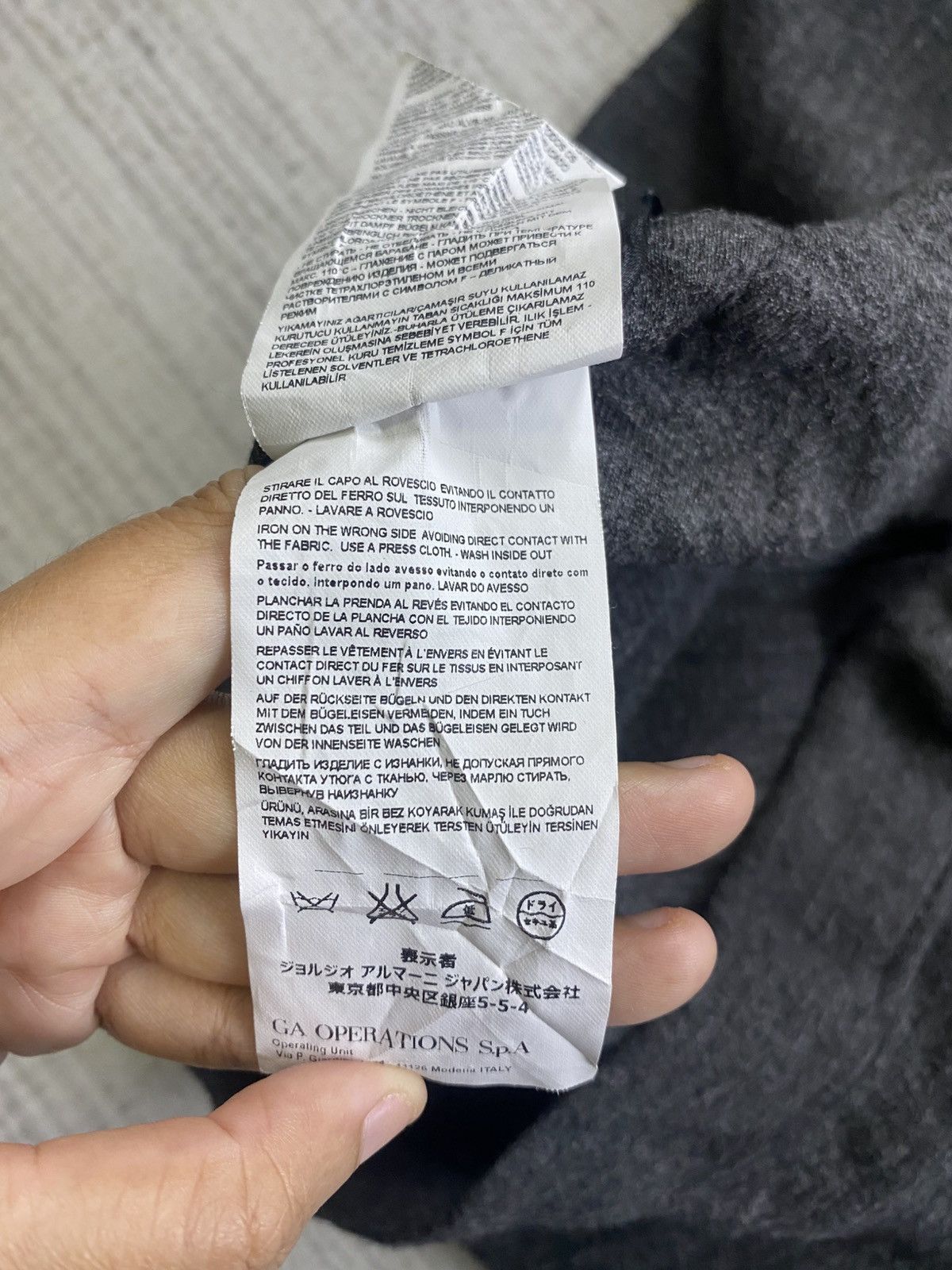 Emporio Armani Vintage Emporio Armani Italy Sweatshirt Size US M / EU 48-50 / 2 - 8 Thumbnail