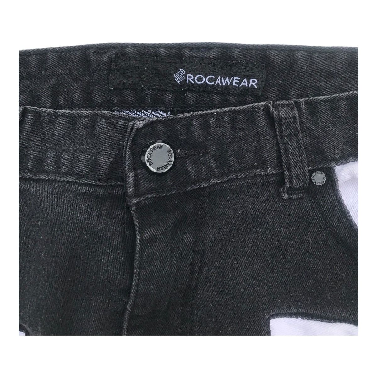 Rocawear Rocawear Biker Pants Style Hybrid Streetwear Pants Size US 34 / EU 50 - 5 Thumbnail