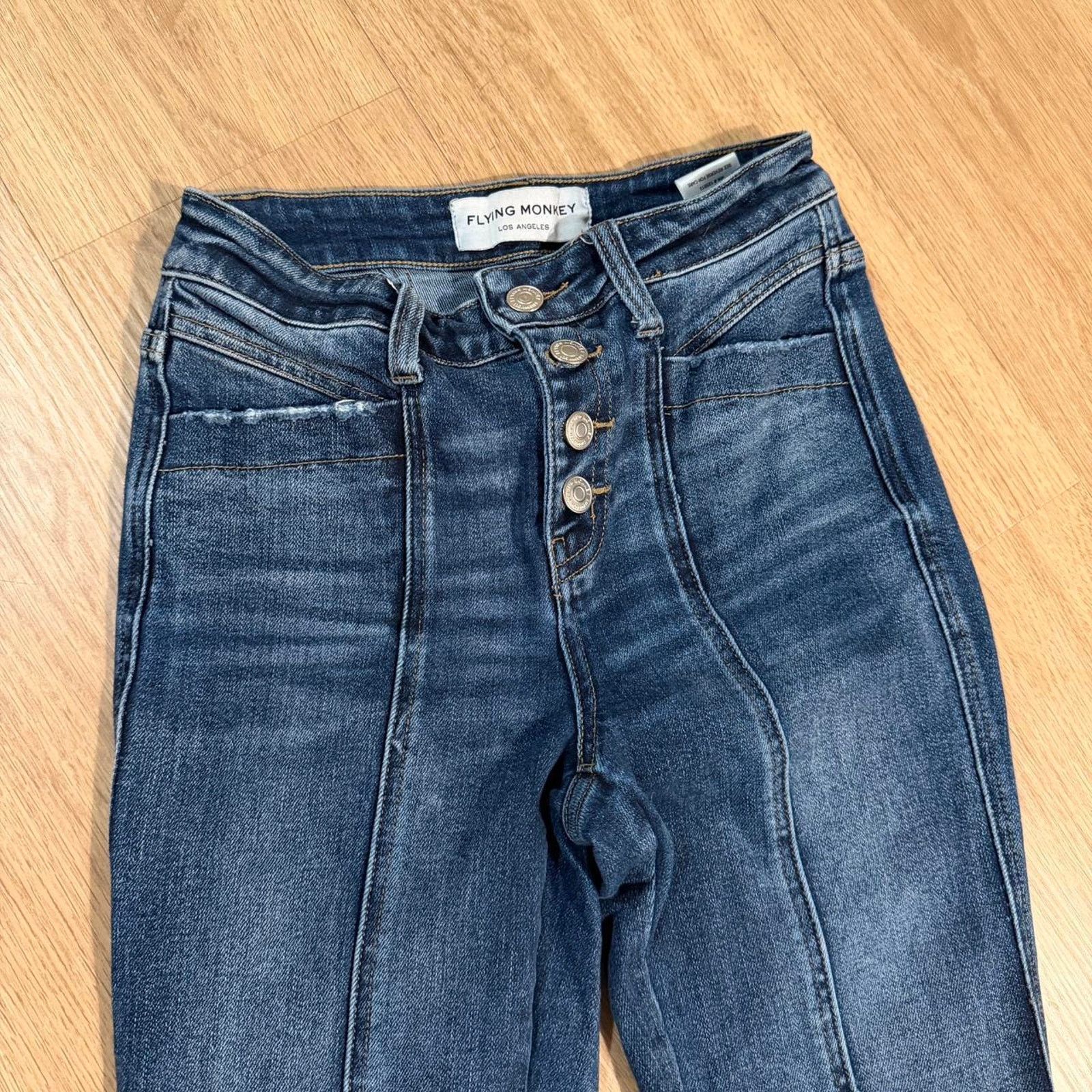 Other Flying monkey la blue denim Size 24" / US 00 / IT 34 - 3 Thumbnail
