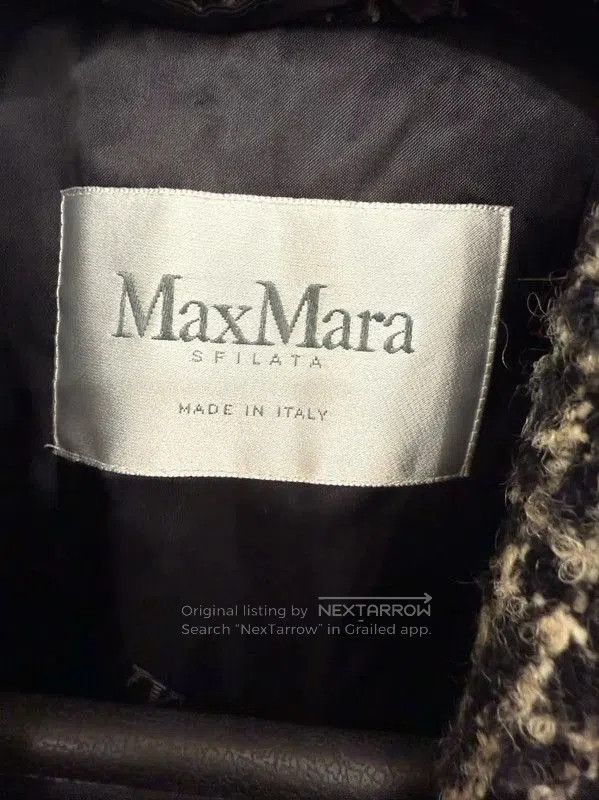 Max Mara MaxMara Winter Long Gray Wool Blend Coat . Size M / US 6-8 / IT 42-44 - 3 Thumbnail