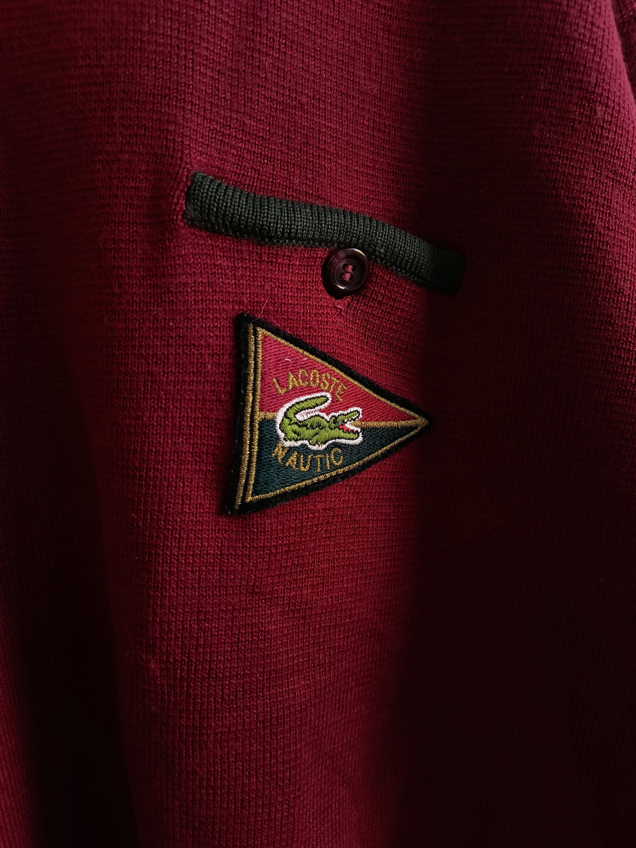Lacoste Vintage Lacoste Cable Knit Sweater Size US L / EU 52-54 / 3 - 3 Thumbnail