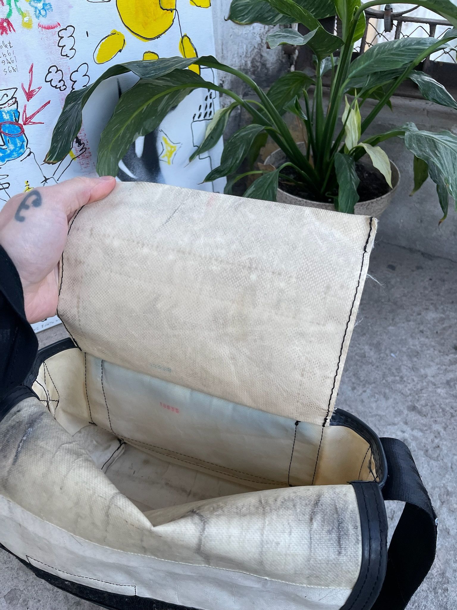 Freitag ♻️ Freitag Vintage Recycled Messenger Crossbody Mini Bag Size ONE SIZE - 17 Thumbnail