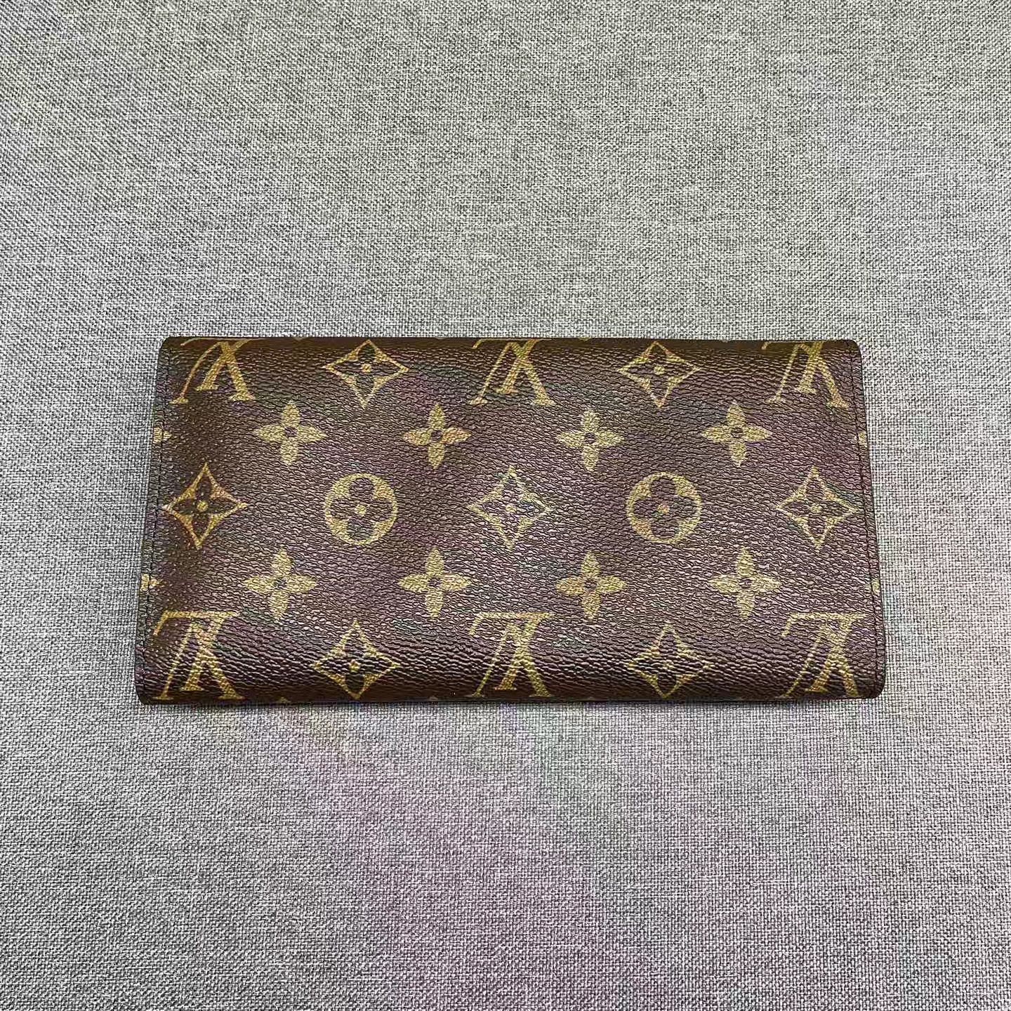 Louis Vuitton Louis Vuitton Monogram Long Bifold Wallet K15 Size ONE SIZE - 3 Thumbnail