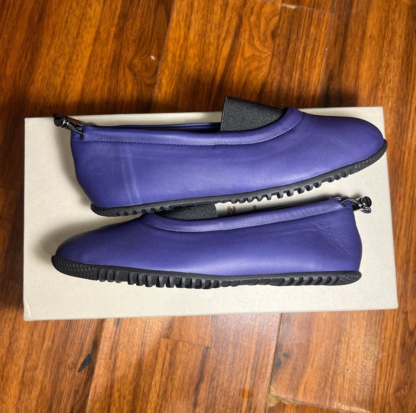 Marni Marni Leather Ballerina Flats Size US 6 / IT 36 - 2 Thumbnail