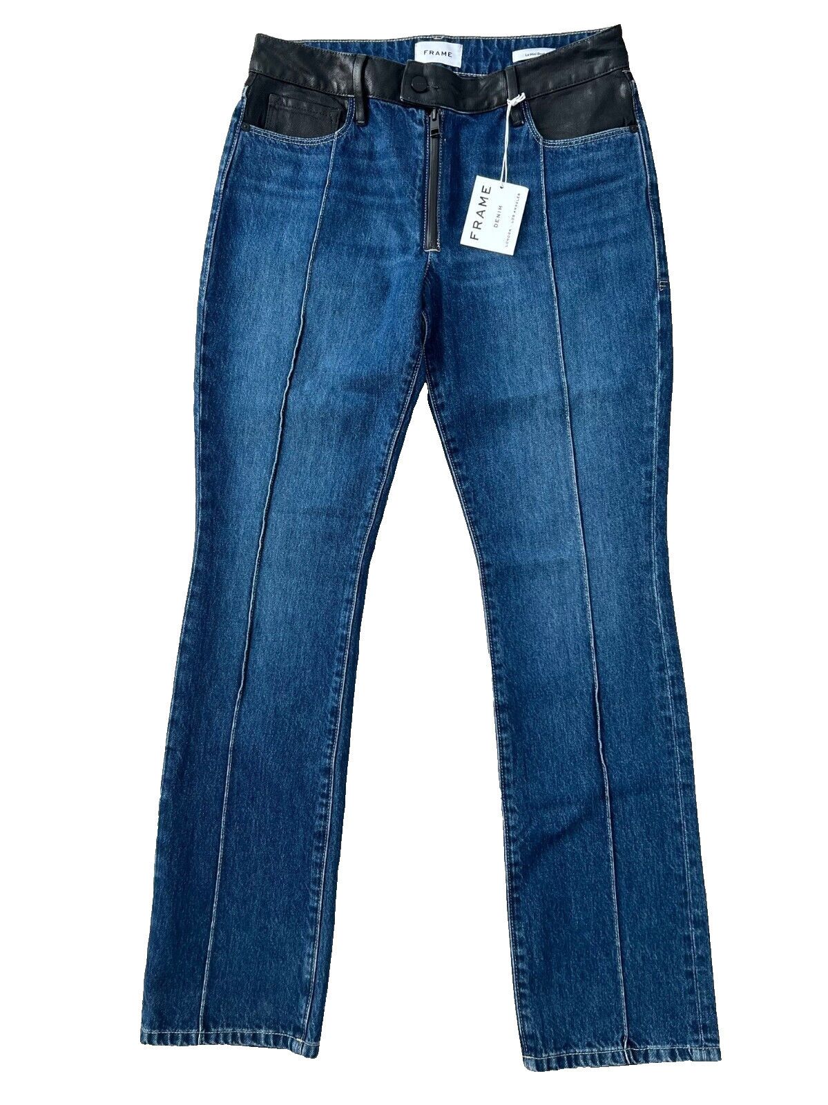 Frame Frame Denim Jeans Le Mini Boot Coated Zip Vertigo Mix ( 27 ) Size 27" / US 4 / IT 40 - 1 Thumbnail