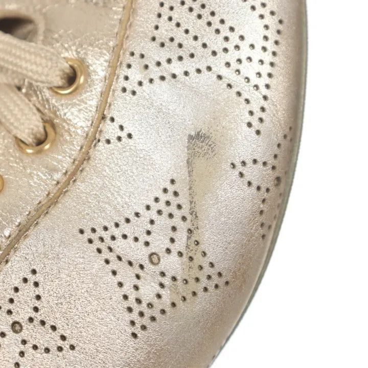 Louis Vuitton Louis Vuitton Gold Casual Lace-up Sneakers for All -2508 Size US 5.5 / EU 38 - 9 Thumbnail