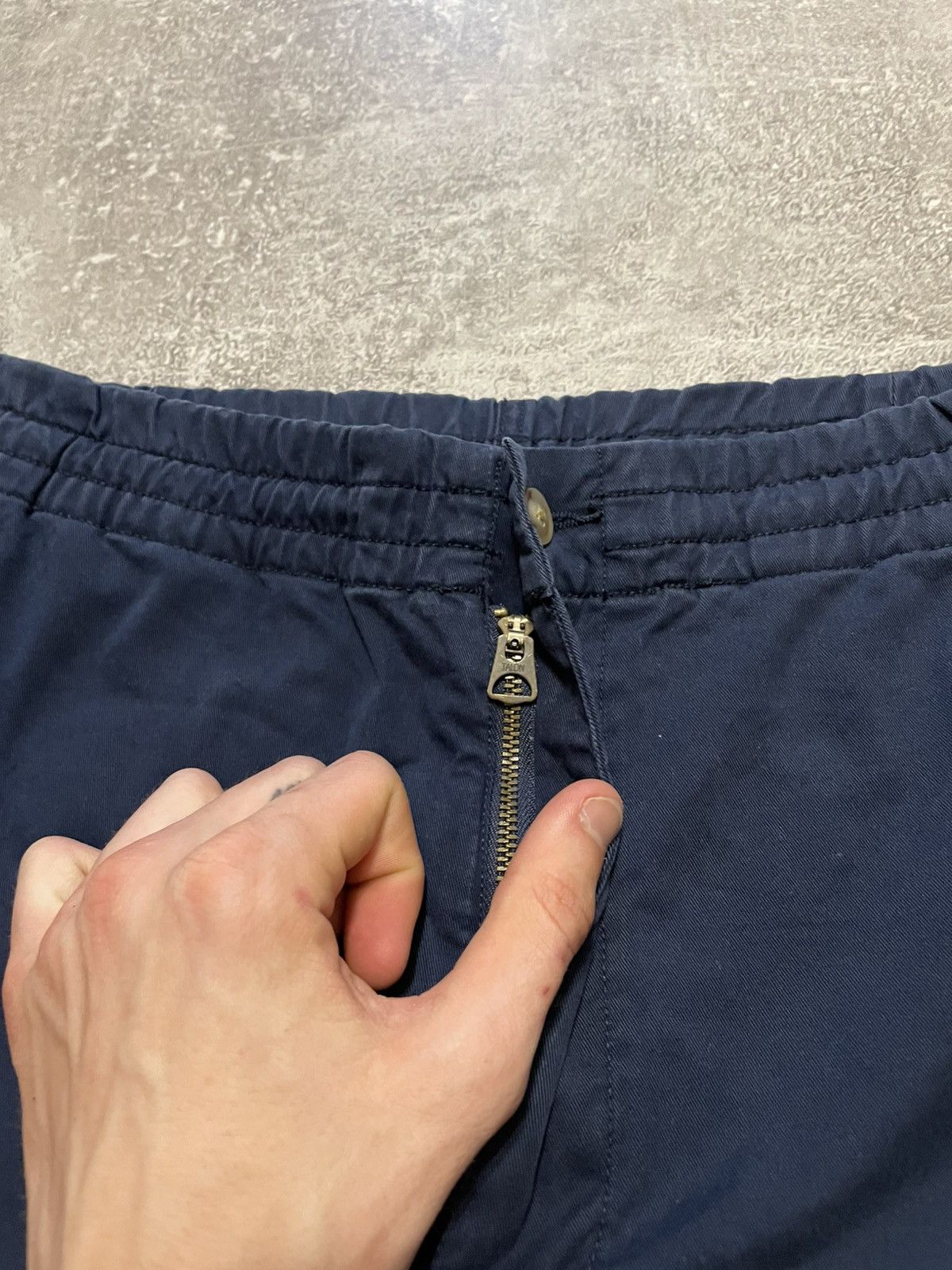 Polo Ralph Lauren × Vintage Vintage Polo Ralph Lauren Navy Blue Cotton Shorts Size 32 Size US 32 / EU 48 - 7 Thumbnail