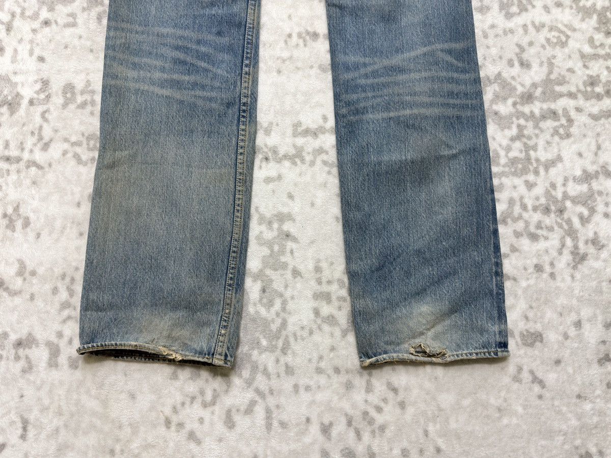 Japanese Brand Vintage KELEN Selvedge Leather Pocket Denim Jeans Size US 30 / EU 46 - 14 Thumbnail