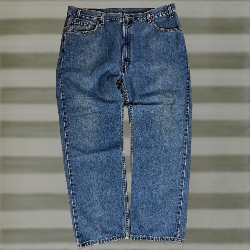 Levi's Levi's 505 Regular Jeans Raglan Straight Made in USA Mens Blue 40x29.5 Vintage Jeans Levi's 505 Regular Fit Straight Leg Mens Size US 40 / EU 56 - 1 Thumbnail