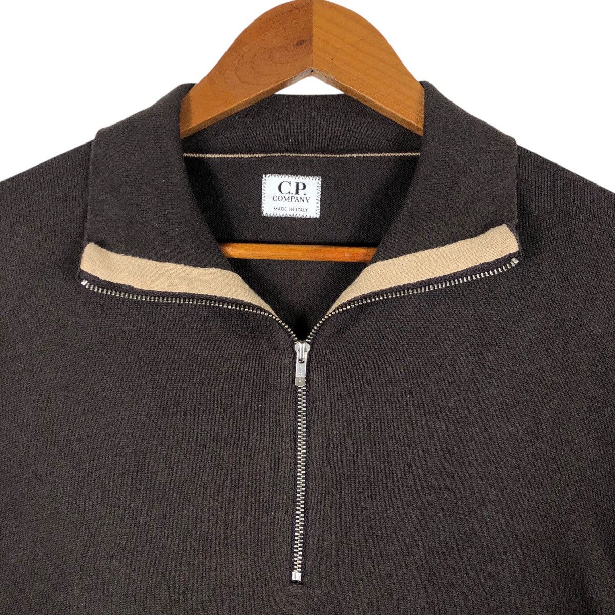 C.P. Company C.P. Company Half Zip Sweater Size US L / EU 52-54 / 3 - 3 Thumbnail