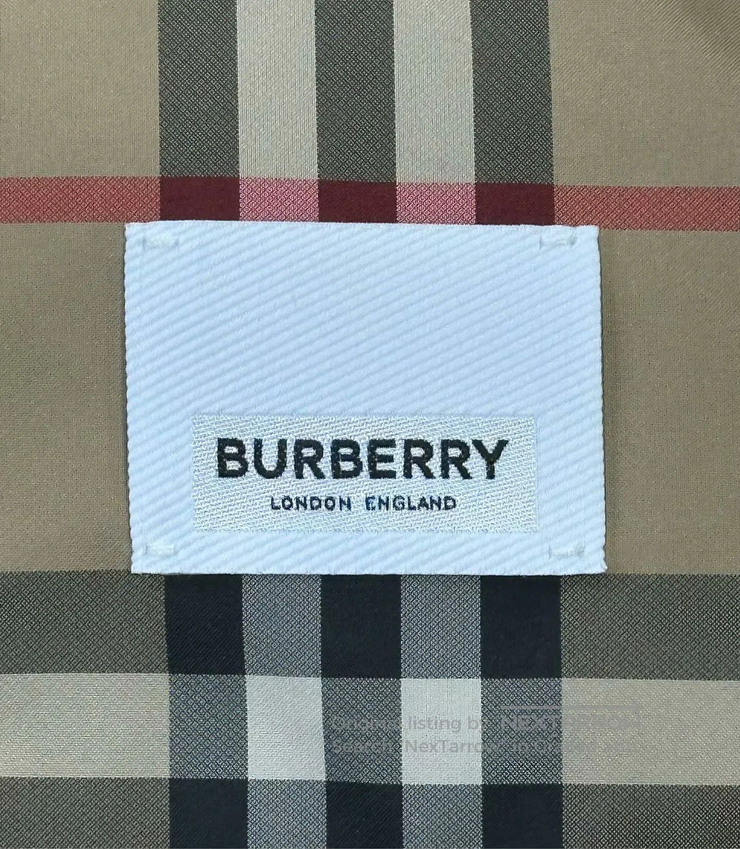 Burberry Burberry Khaki Classic Plaid Hooded Outdoor Jacket| Size XXS / US 00 / IT 34 - 3 Thumbnail