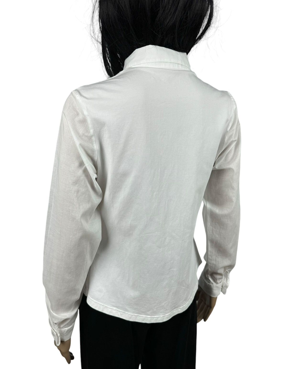 ANNE FONTAINE Anne Fontaine Embroidered Shirt Button Up size 42 Size M / US 6-8 / IT 42-44 - 5 Thumbnail