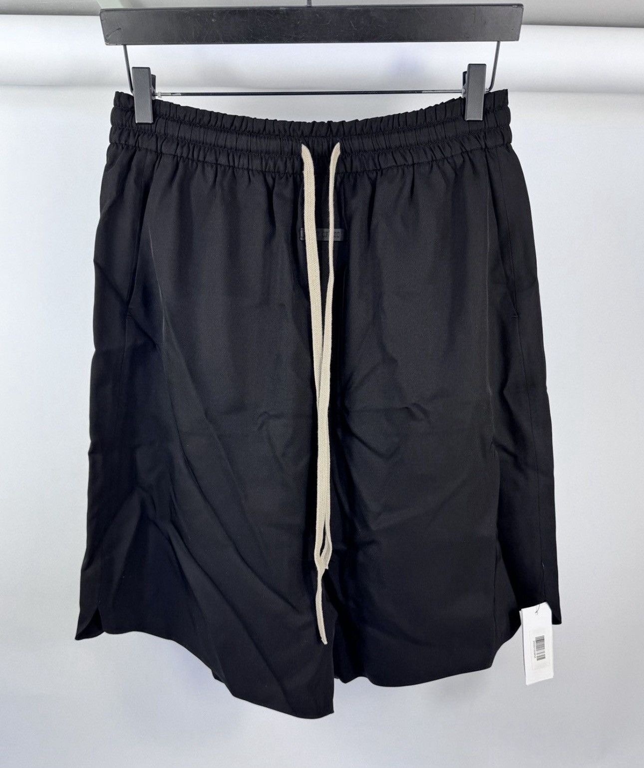 Fear of God STRAIGHT LEG SILK WOOL DRAWSTRING SHORTS Size US 32 / EU 48 - 1 Thumbnail