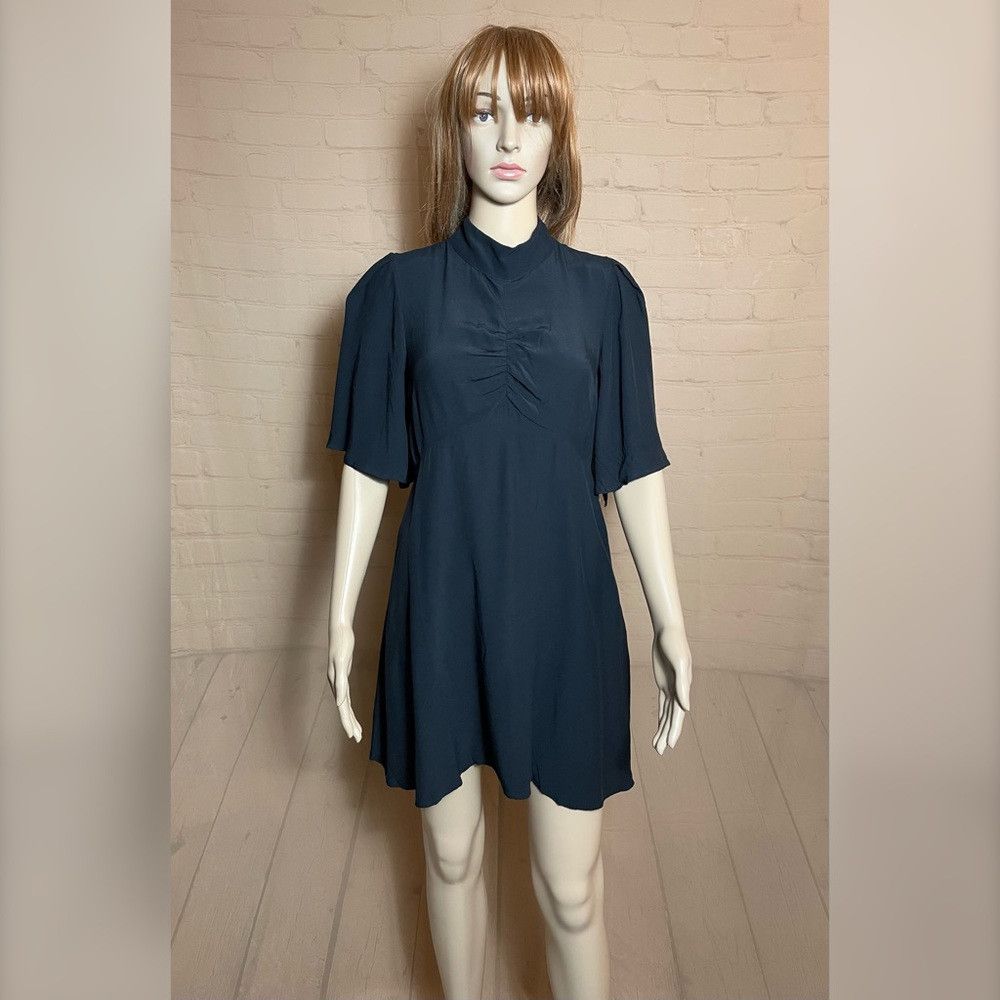 Free People NWT New $128 Free People My Baby Black Mini Dress Size 2 Size XS / US 0-2 / IT 36-38 - 3 Thumbnail