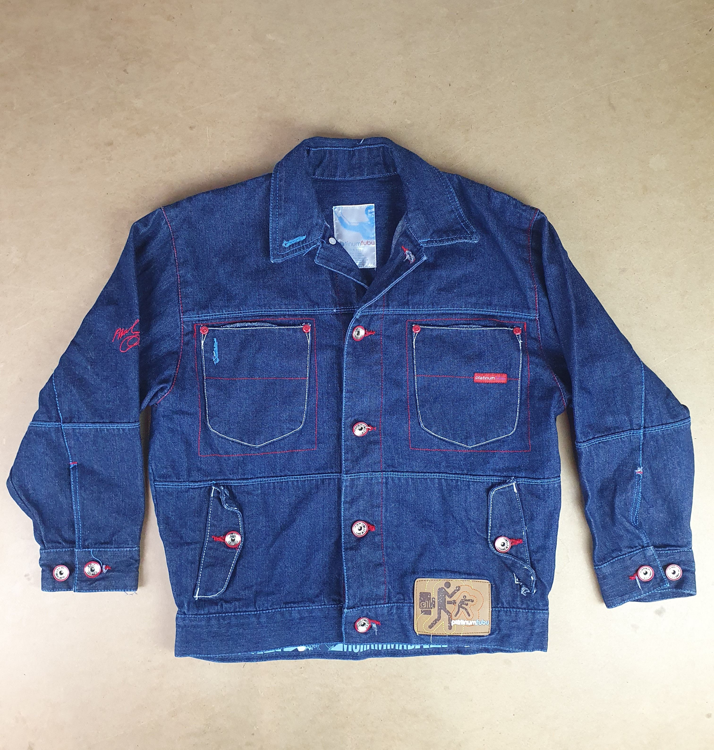 Fubu Denim jacket FubuPlatinum Mohammad Ali Size S / US 4 / IT 40 - 2 Thumbnail