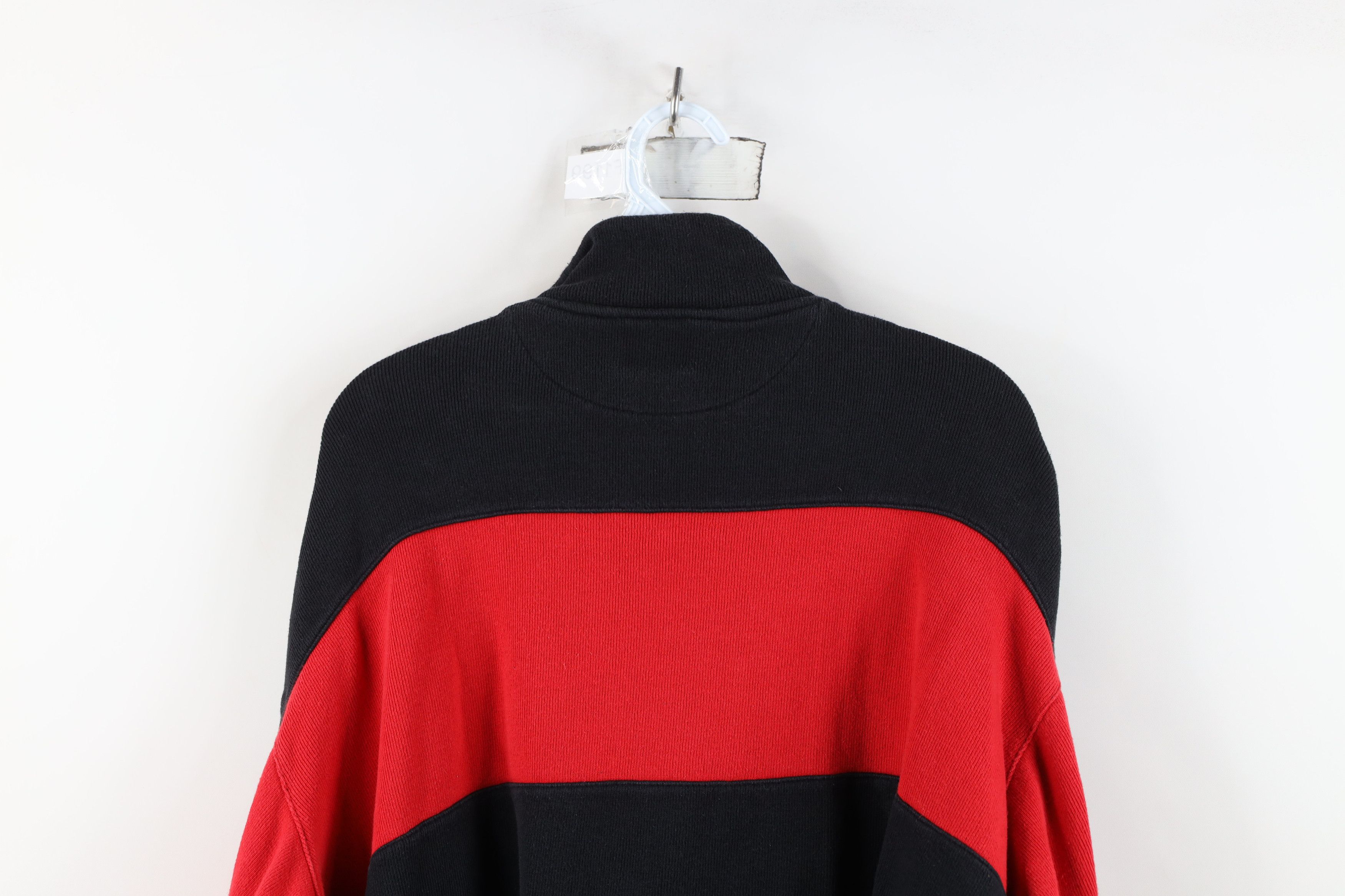 Marlboro Vintage 90s Marlboro Knit Boxy Fit Half Zip Pullover Sweater Size US L / EU 52-54 / 3 - 11 Thumbnail