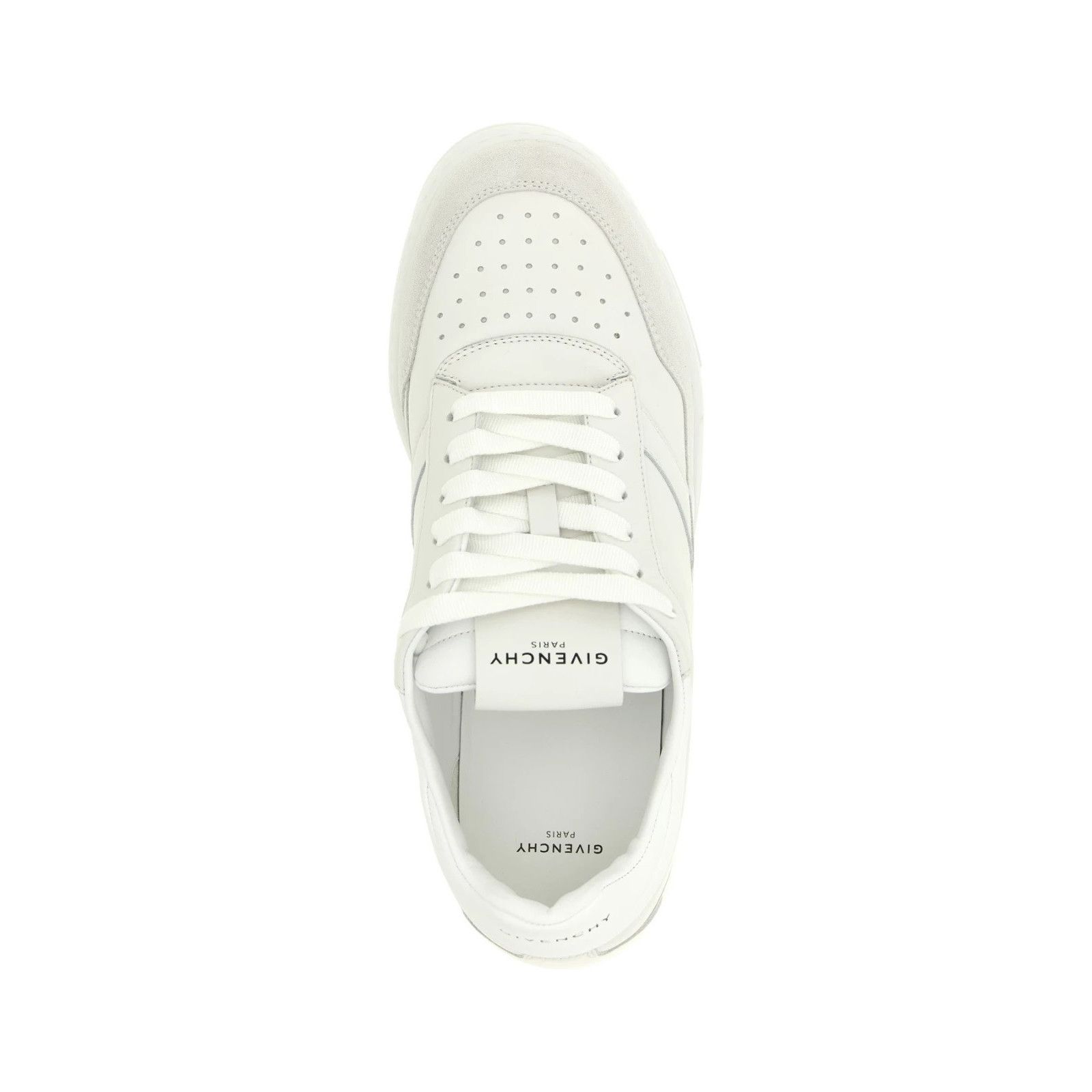 Givenchy GIVENCHY Yard White Leather Sneakers New & Authentic (Men's Size US 8 / EU 41 - 4 Thumbnail