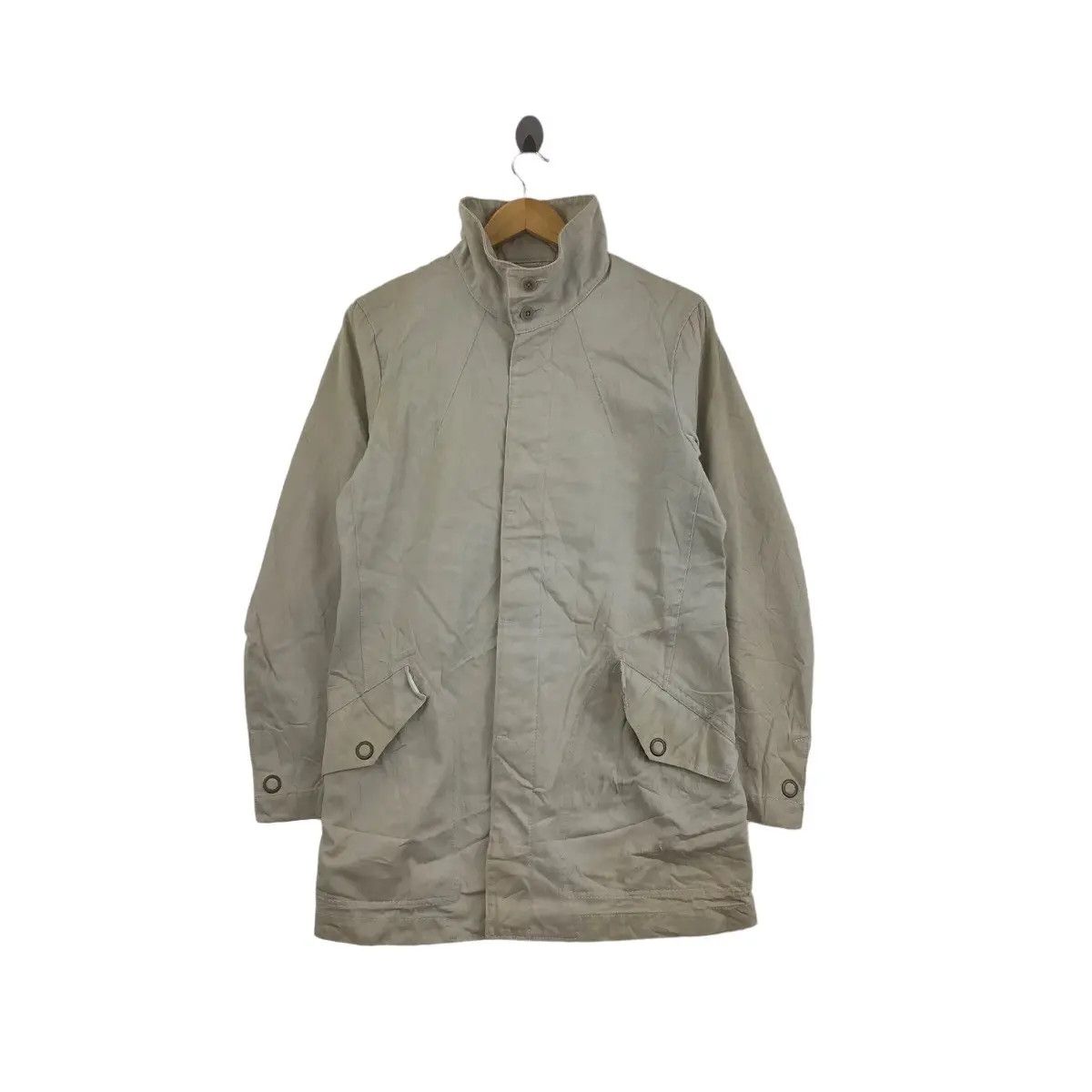 Vintage BOYCOTT JAPAN PUNK Rebel Minimalist Design Parka