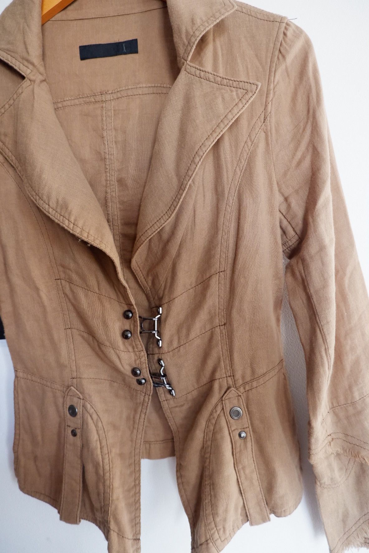 If Six Was Nine 🔥RARE🔥If Six Was Nine Style LUXXM Japan Linen Shirt Blazer Size US S / EU 44-46 / 1 - 4 Thumbnail