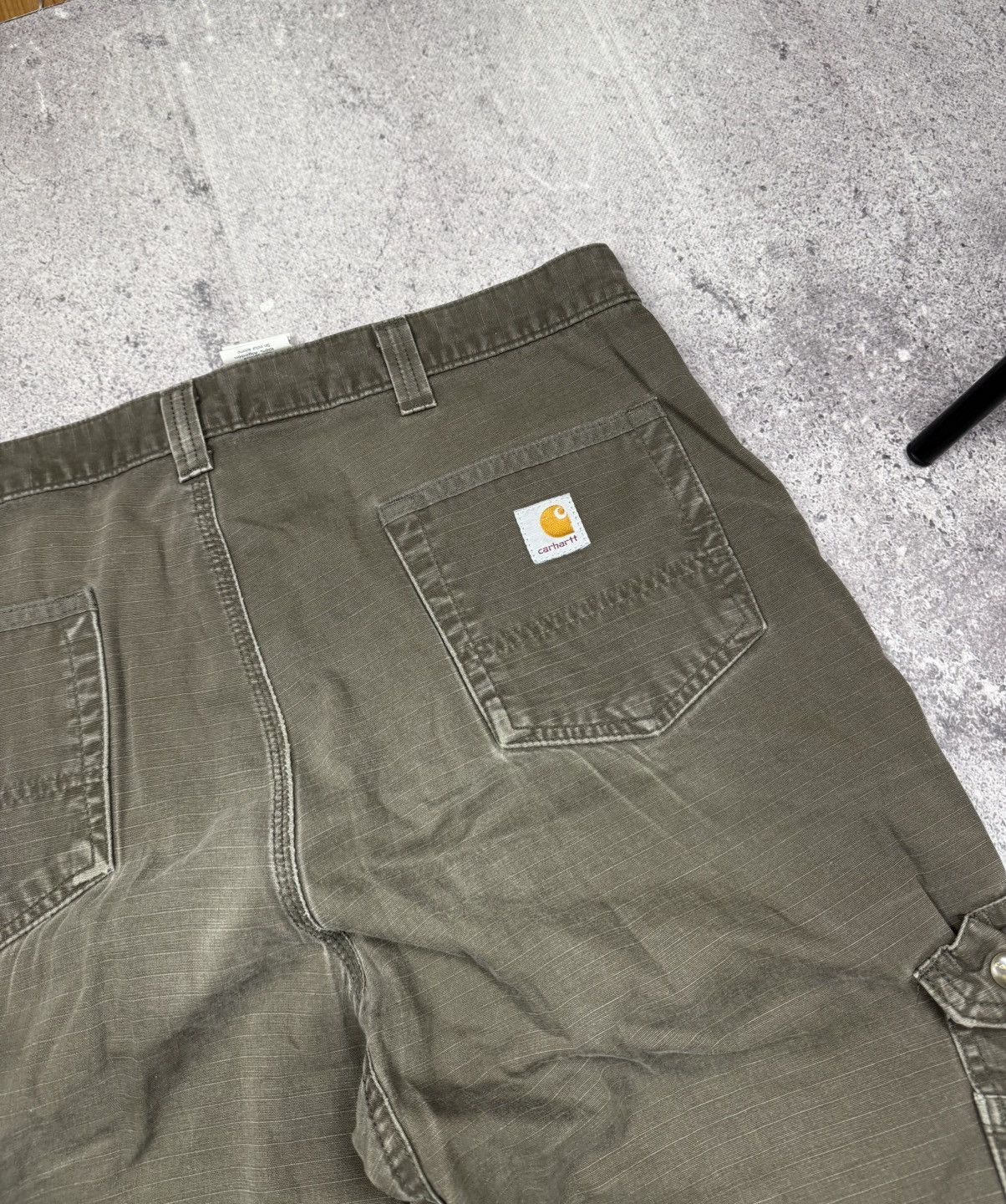 Carhartt Crazy Vintage Faded Carhartt Y2K Cargo Work Pants Japanesse Size US 38 / EU 54 - 11 Thumbnail