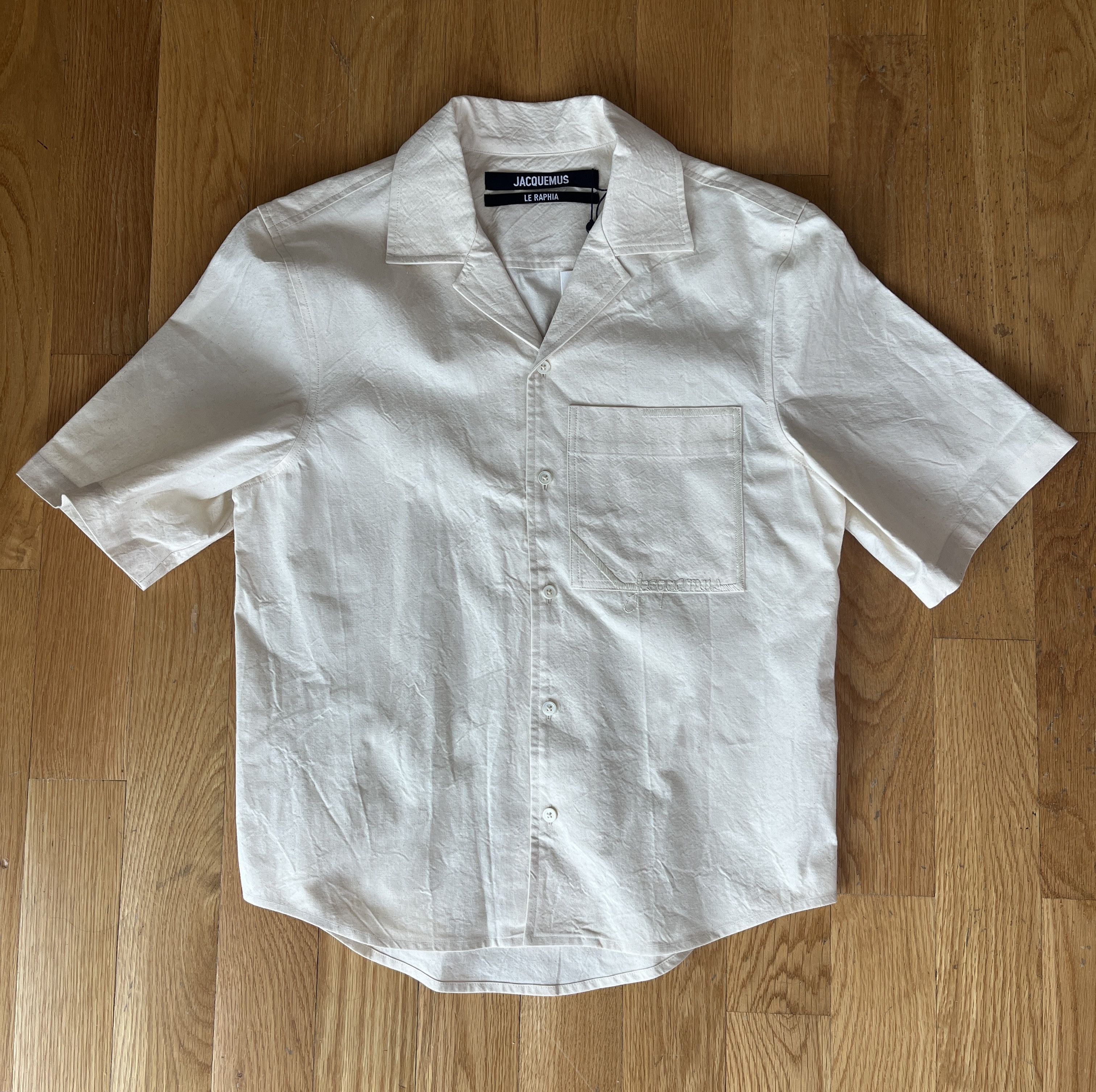 Jacquemus Le Raphia La Chemise Cordao Shirt Size US S / EU 44-46 / 1 - 1 Thumbnail
