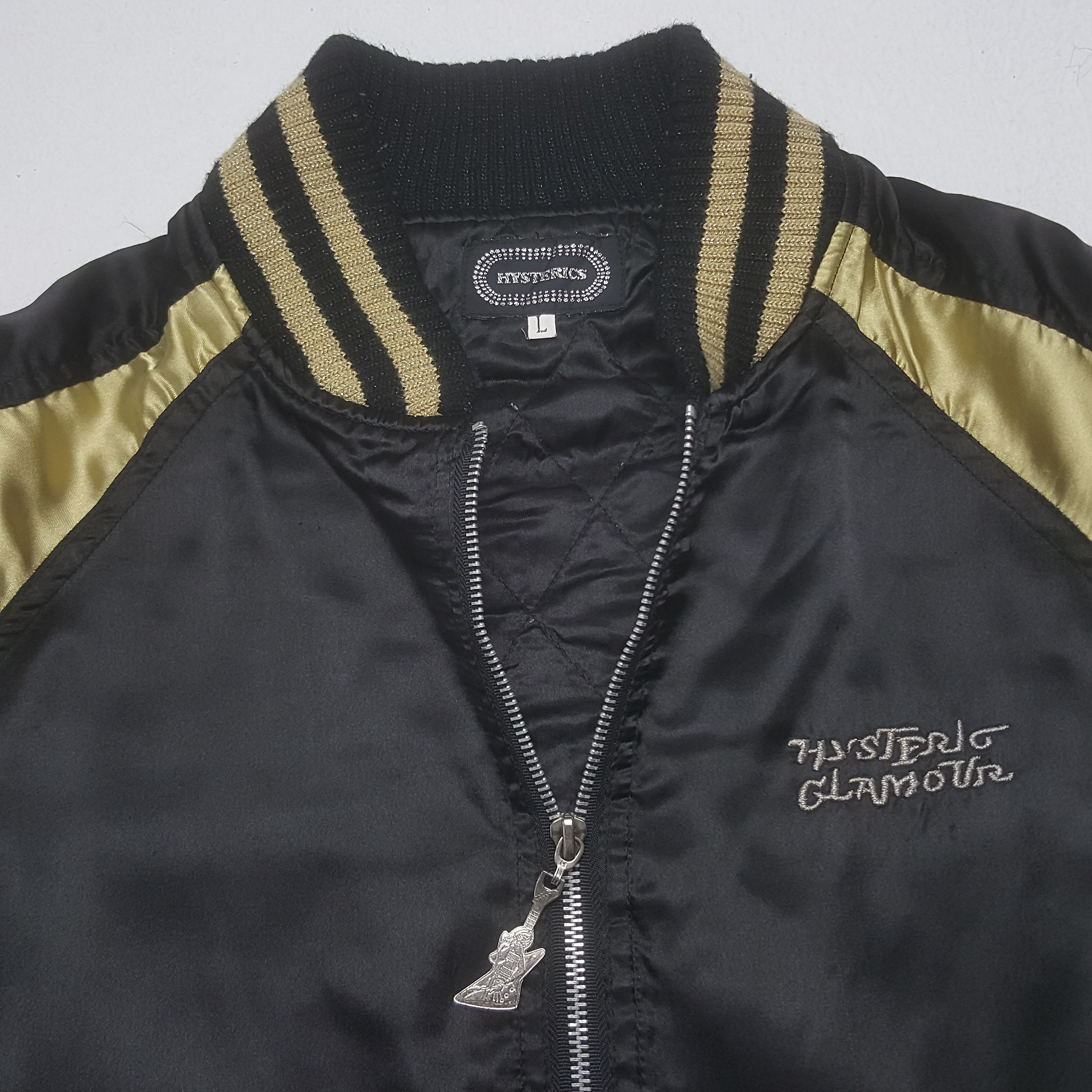 Hysteric Glamour × Japanese Brand × Vintage Vintage Hysteric Glamour Embroidery Racing Style Jacket Size US M / EU 48-50 / 2 - 5 Thumbnail