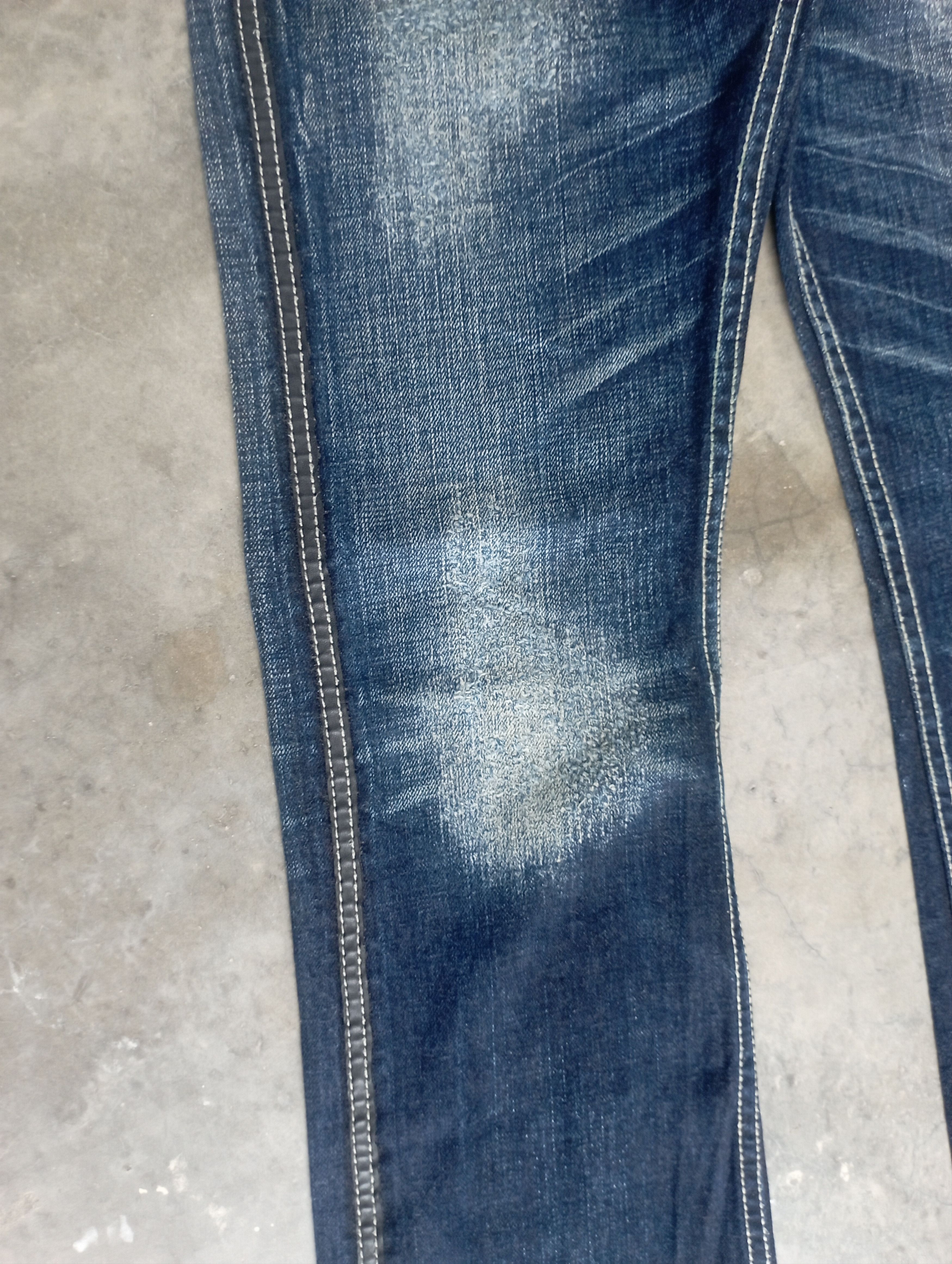 Tornado Mart Avantgarde Jeans + Leather Japanese Army Of Mo! Jeans Size US 30 / EU 46 - 9 Thumbnail