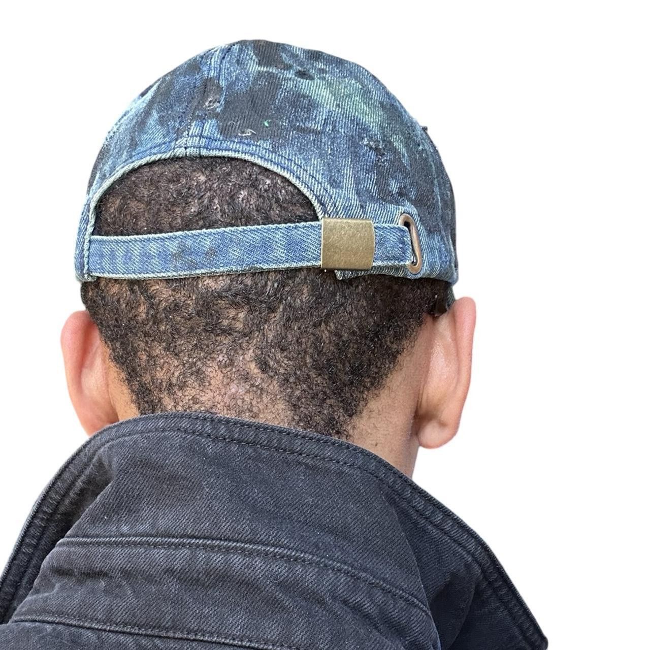 Other ASTROBOI* Black and Blue Faded Denim Hat Size ONE SIZE - 6 Thumbnail