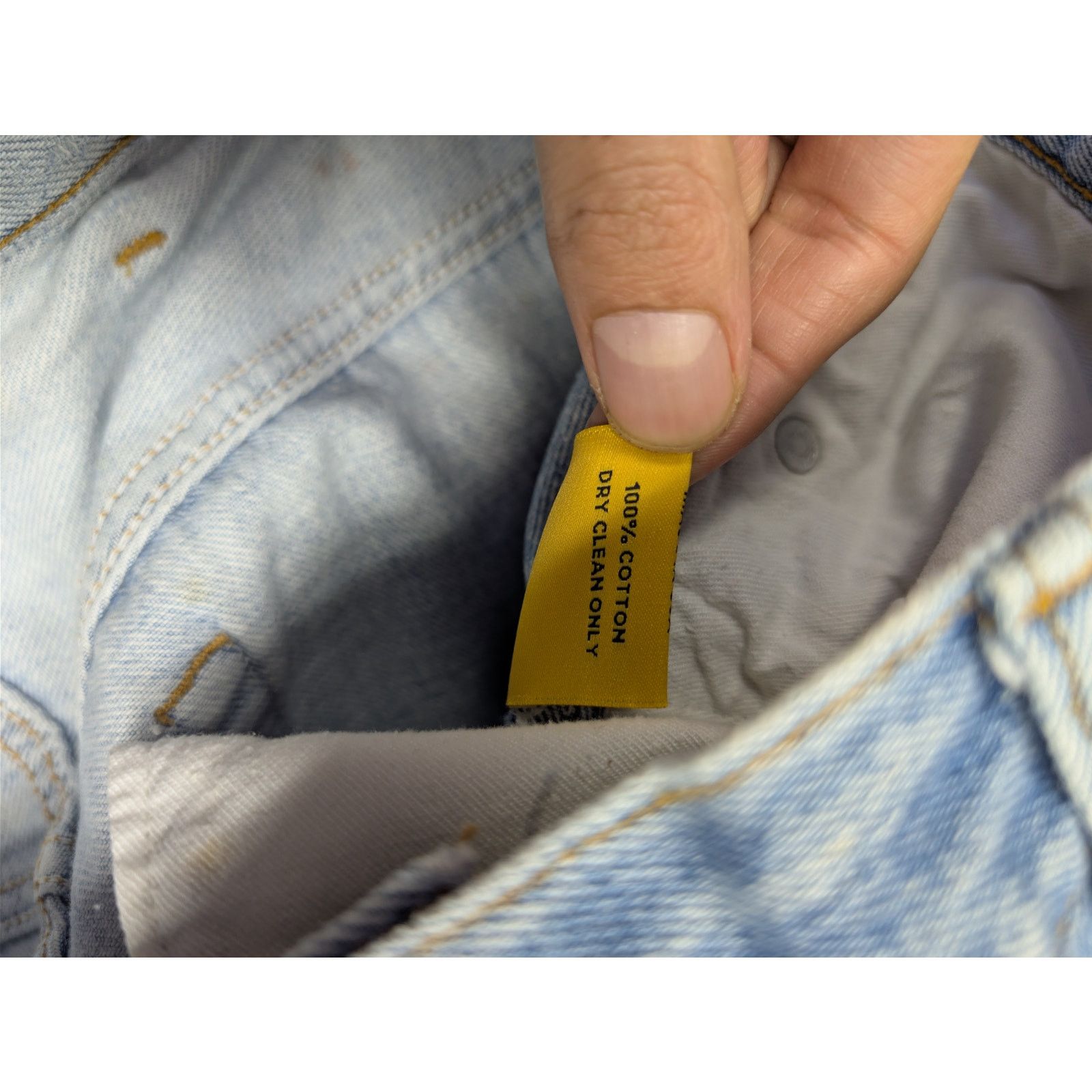 Gallery Dept. o1rshd1 Ken Reworked Vintage Ripped Destory Denim Jeans Size US 38 / EU 54 - 20 Thumbnail