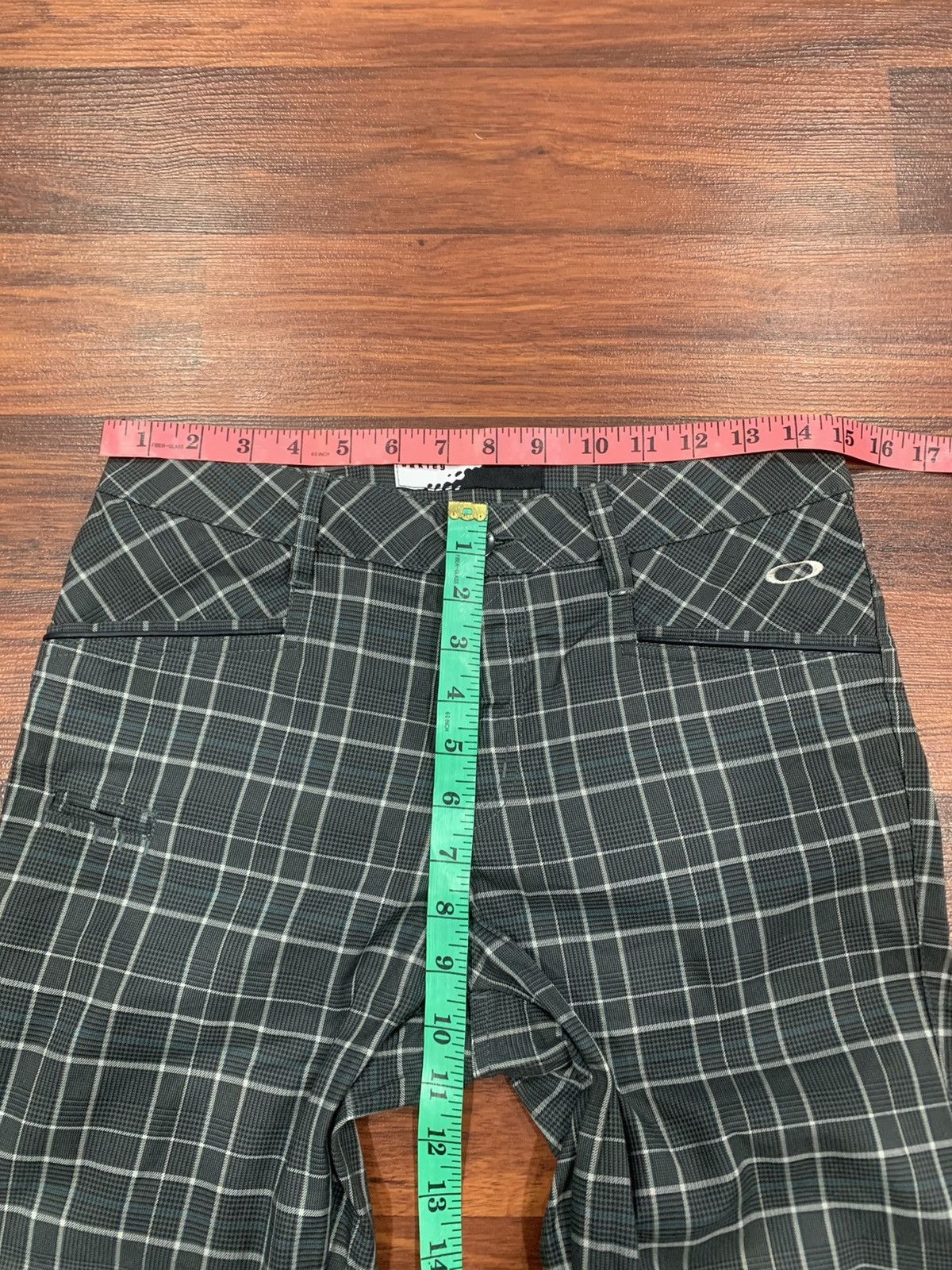 Oakley Oakley Checkered Flared Pants Size 30" / US 8 / IT 44 - 3 Thumbnail
