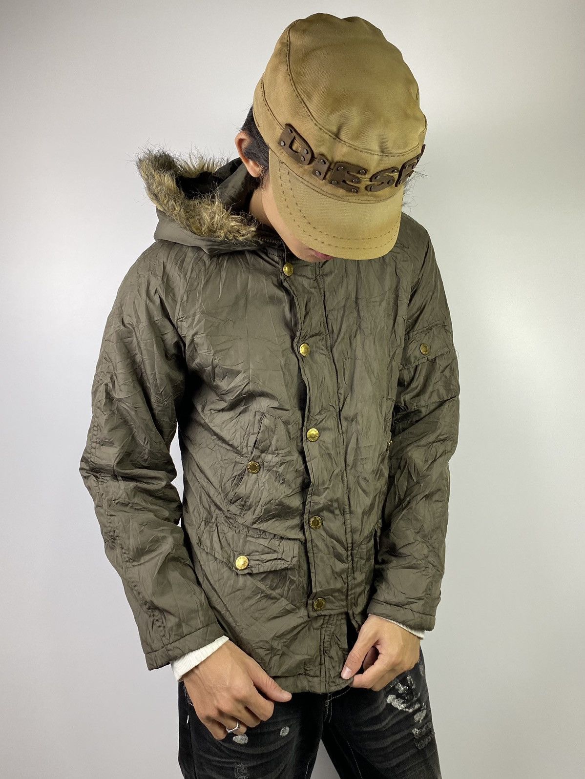 Japanese Brand Fur jacket bono style lip service ifsixwasnine style Size US M / EU 48-50 / 2 - 16 Thumbnail