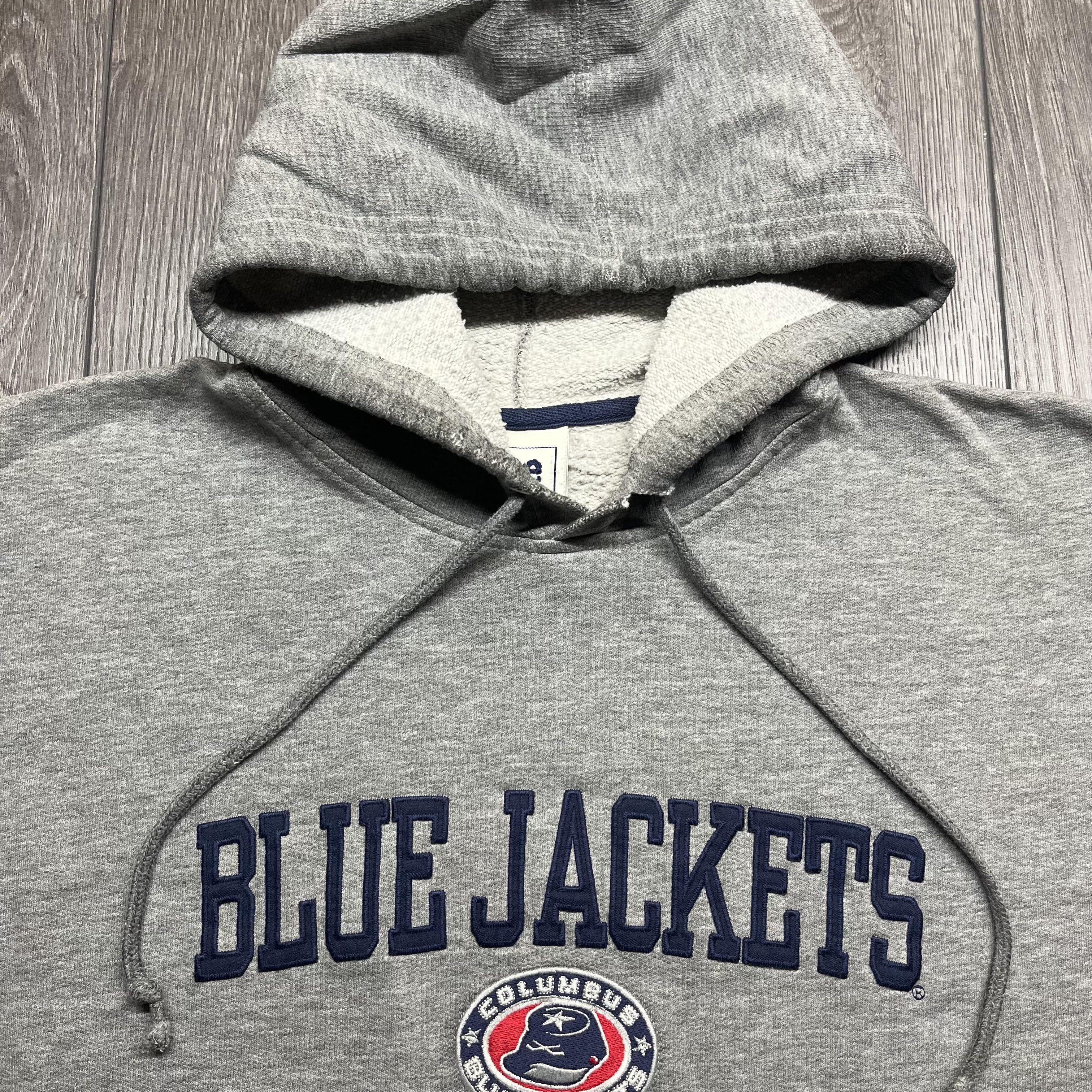 Lee × NHL × Vintage Vintage Columbus Blue Jackets 1990s NHL Hoodie Size US L / EU 52-54 / 3 - 5 Thumbnail