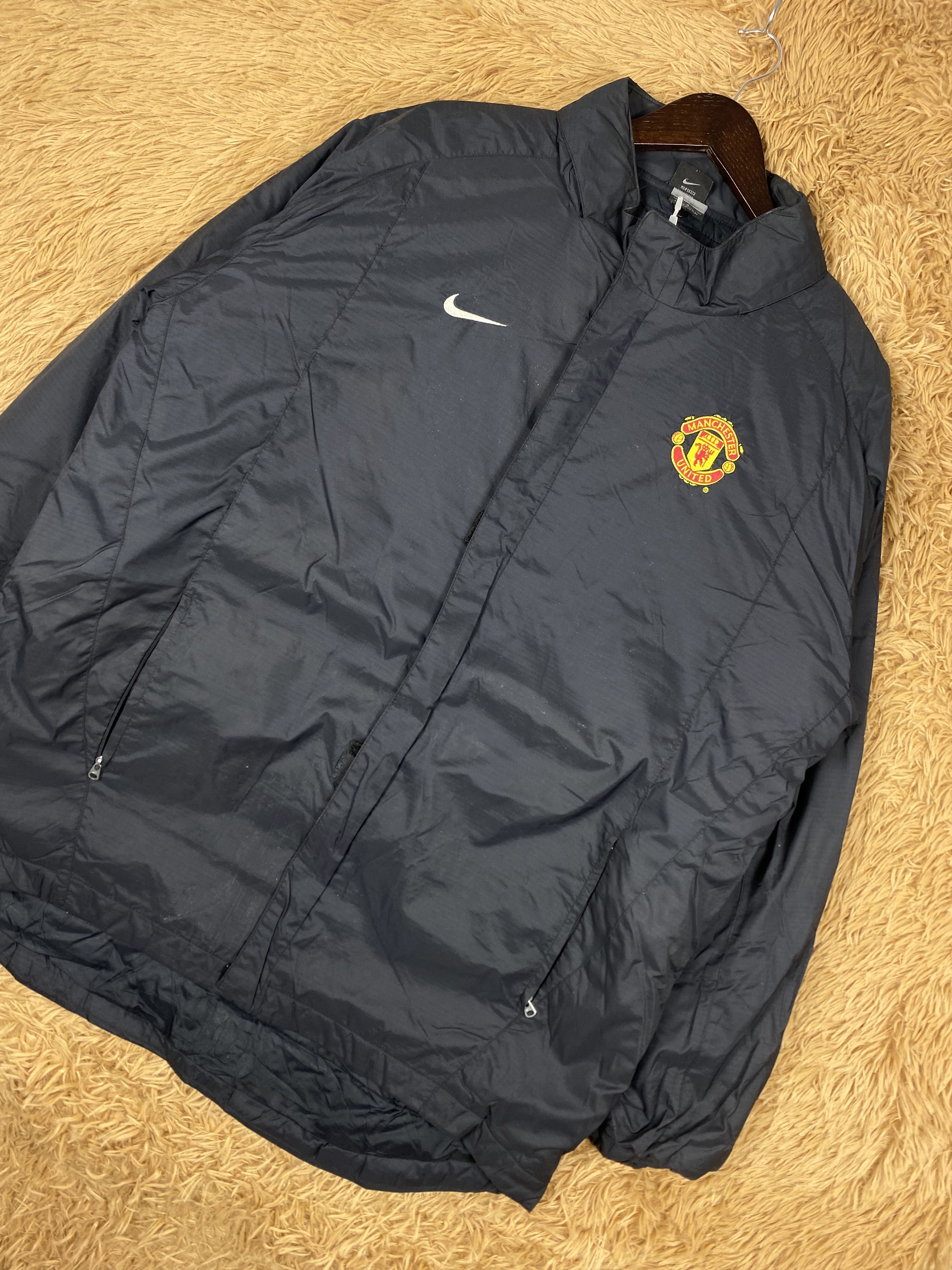 Nike Vintage Nike x Manchester United Jacket DJ0920 Size US M / EU 48-50 / 2 - 2 Thumbnail