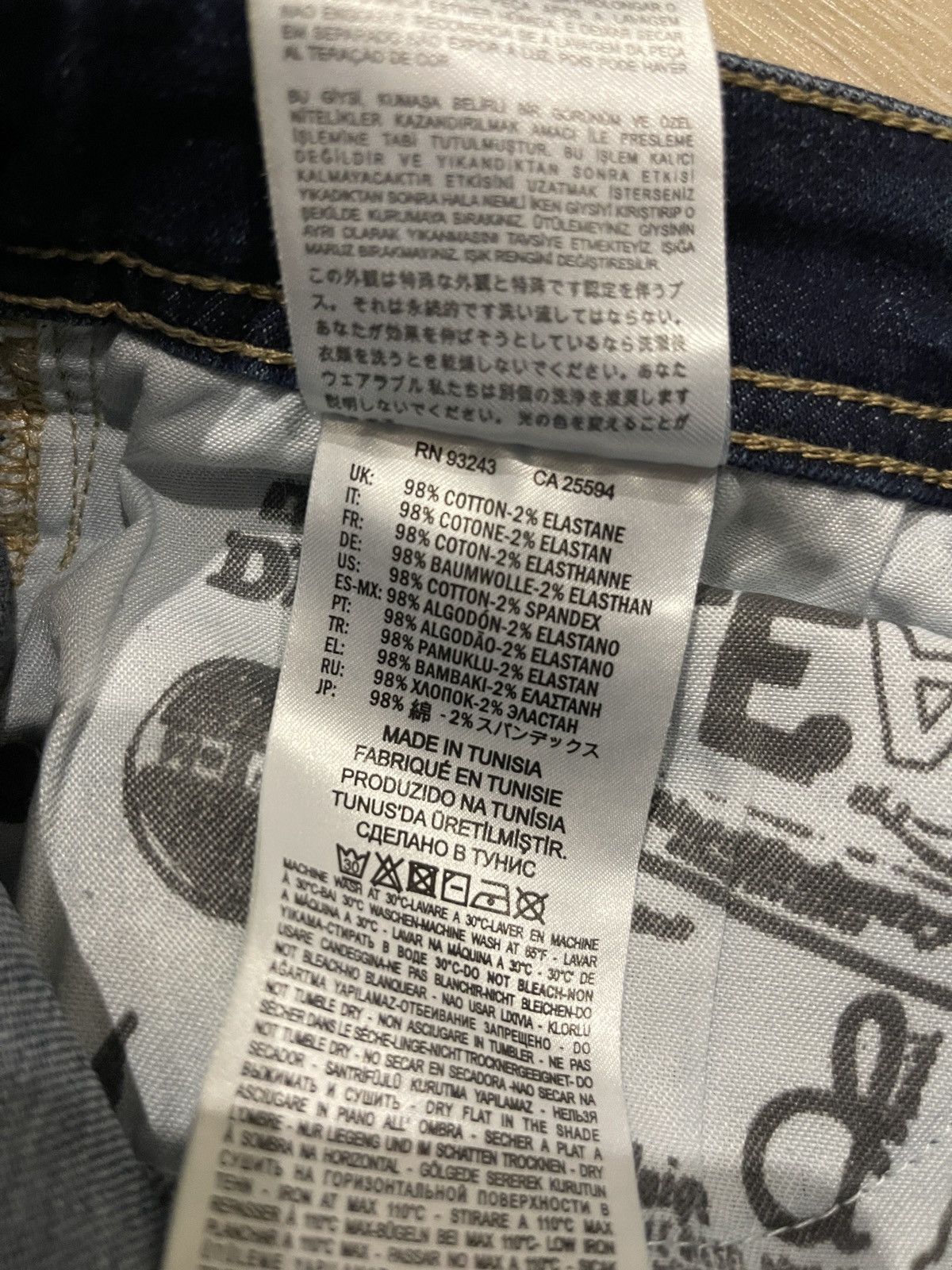 Diesel Diesel jeans 31/32 tepphar Size US 31 - 11 Thumbnail