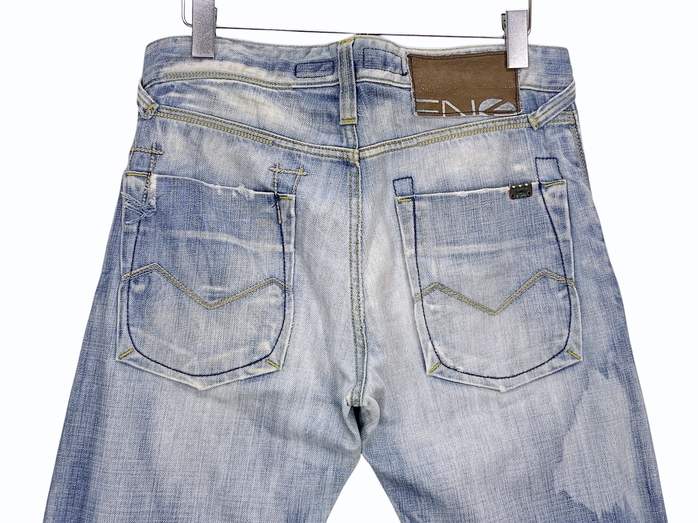 Energie Energie Light Was Baggy Denim Jeans Size US 31 - 6 Thumbnail