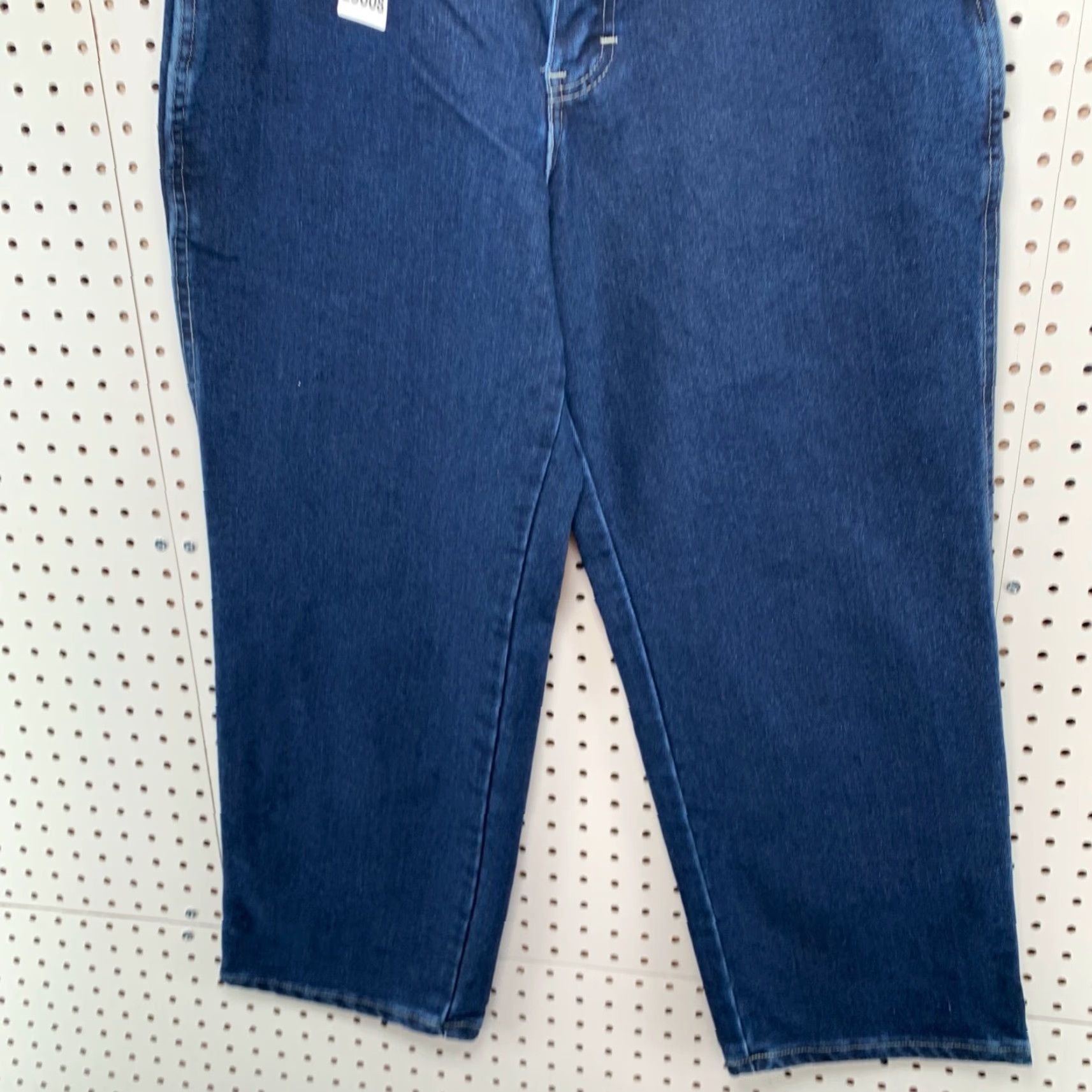 Dickies VINTAGE Dickies Women Work Jeans Size 12P Five Pocket Stretch Mid Rise Relaxed Blue Size 34" / US 12 / IT 48 - 7 Thumbnail