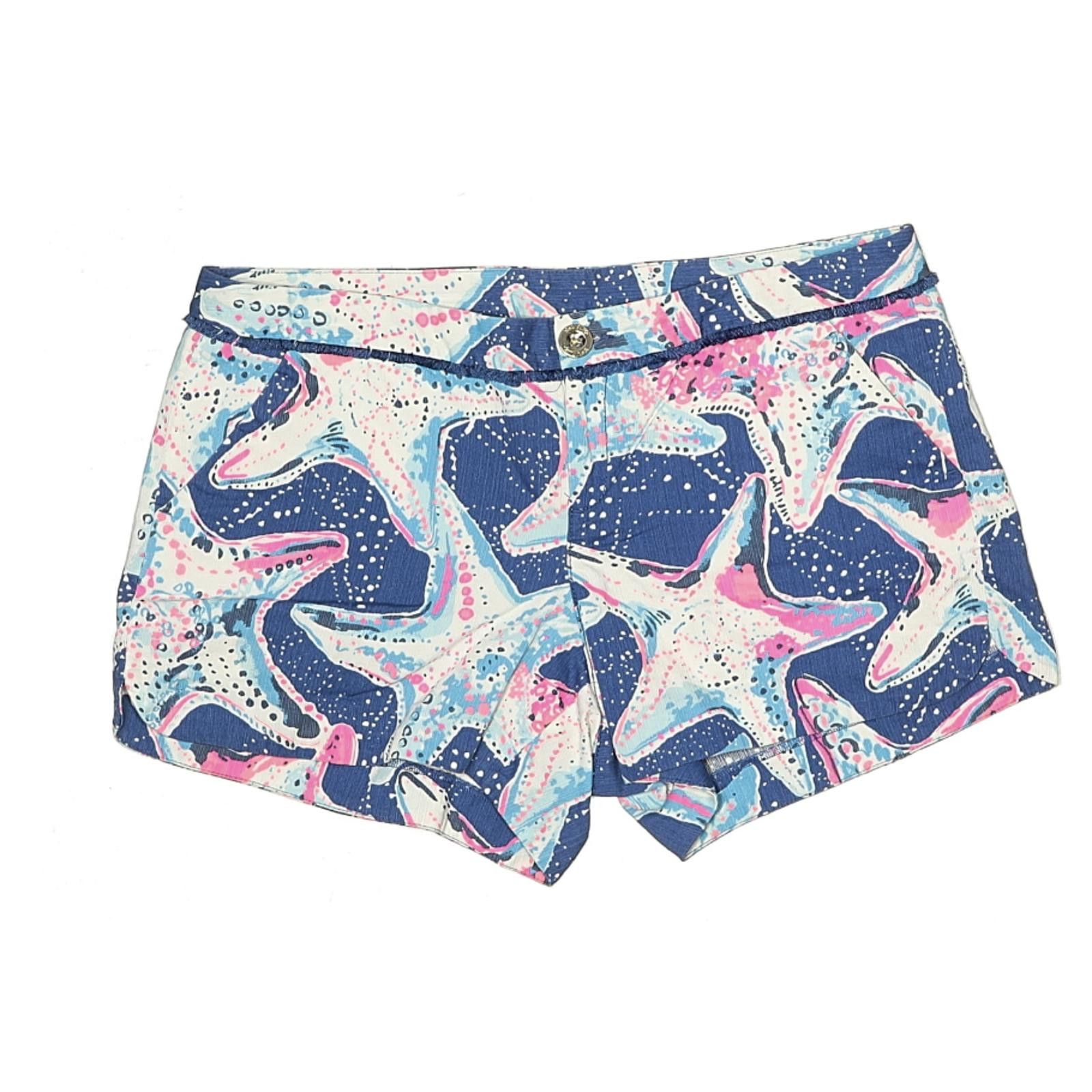 Other Lilly Pulitzer Adie Shorts Size 8 Indigo Star Struck Size 30" / US 8 / IT 44 - 1 Thumbnail