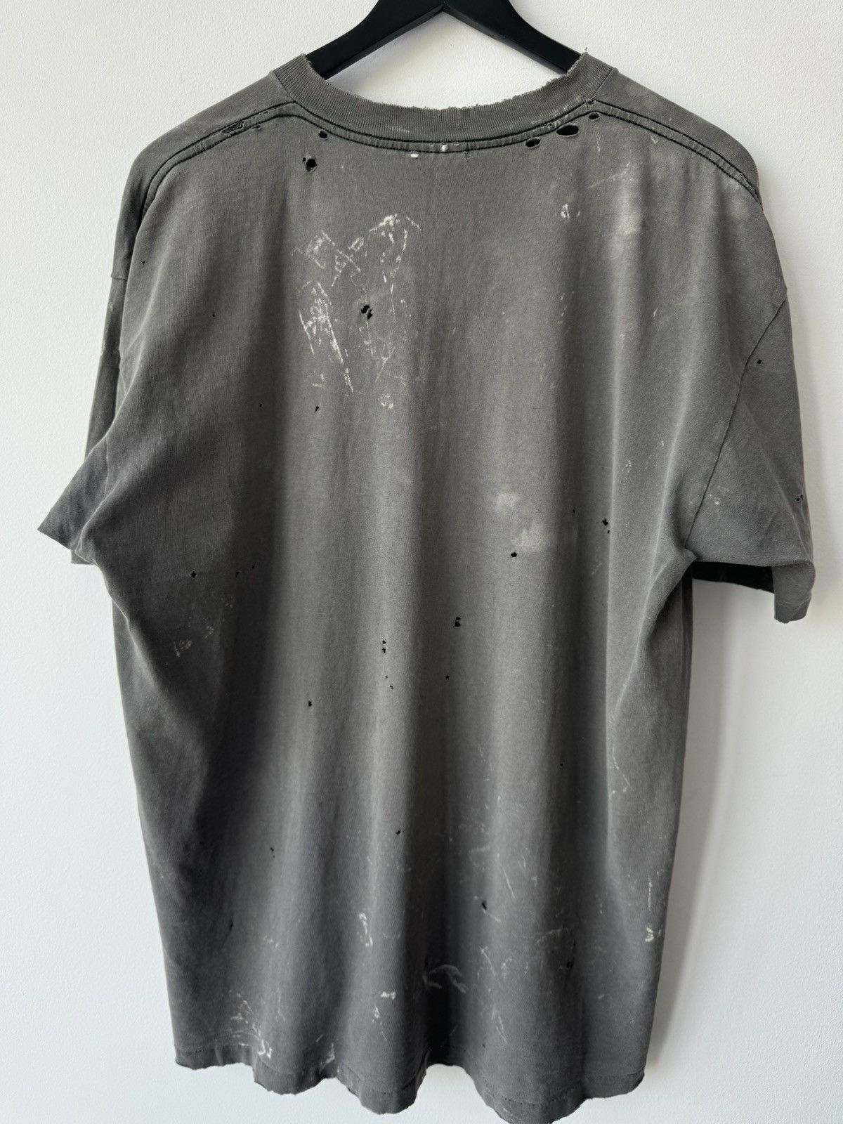 Vintage VINTAGE THRASHED FADED 90s NYPD T SHIRT OVERSIZED Size US XL / EU 56 / 4 - 7 Thumbnail