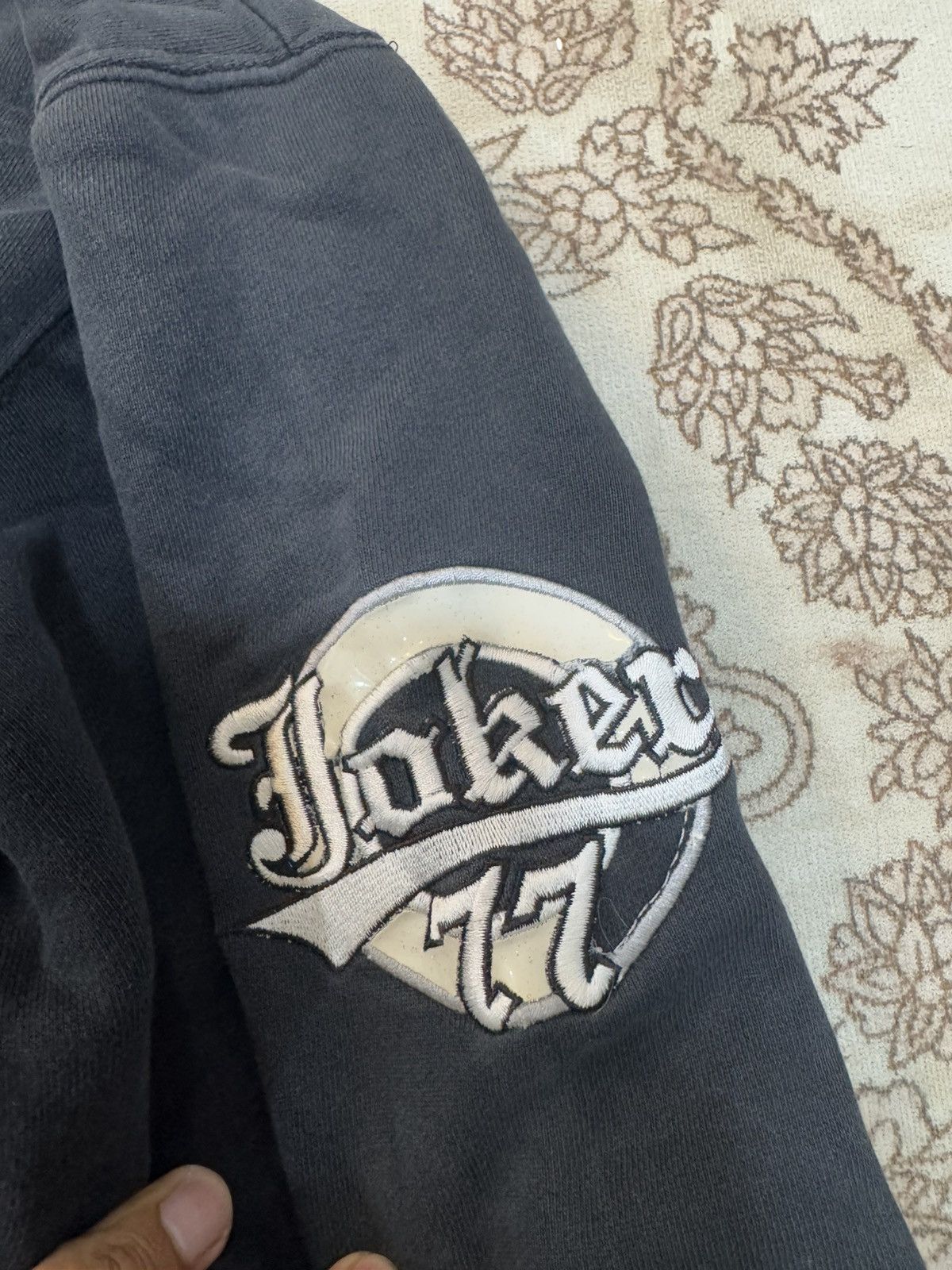 Japanese Brand × Vintage Vintage Joker 77 USA Big Size Hoodie Size US XXL / EU 58 / 5 - 6 Thumbnail