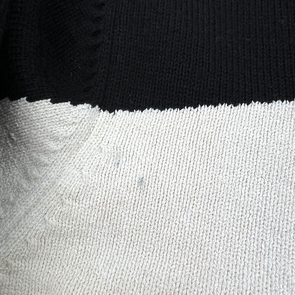 Burberry Burberry Knit / Nylon Hybrid Hoodie Size US M / EU 48-50 / 2 - 3 Thumbnail