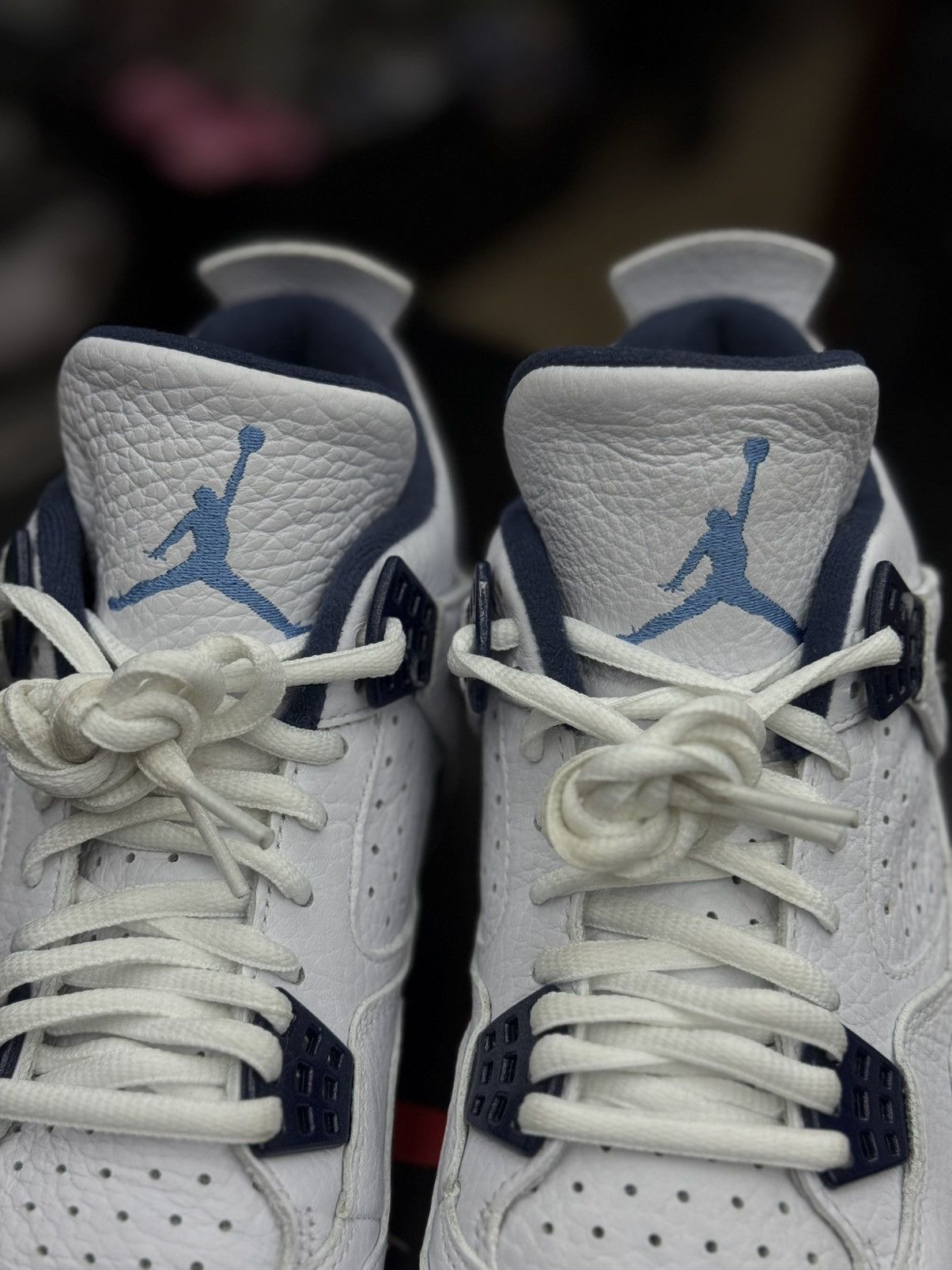 Nike Nike Jordan 4 Columbia (2015) Size 9 Pre Owned 🧼 Size US 9 / EU 42 - 6 Thumbnail